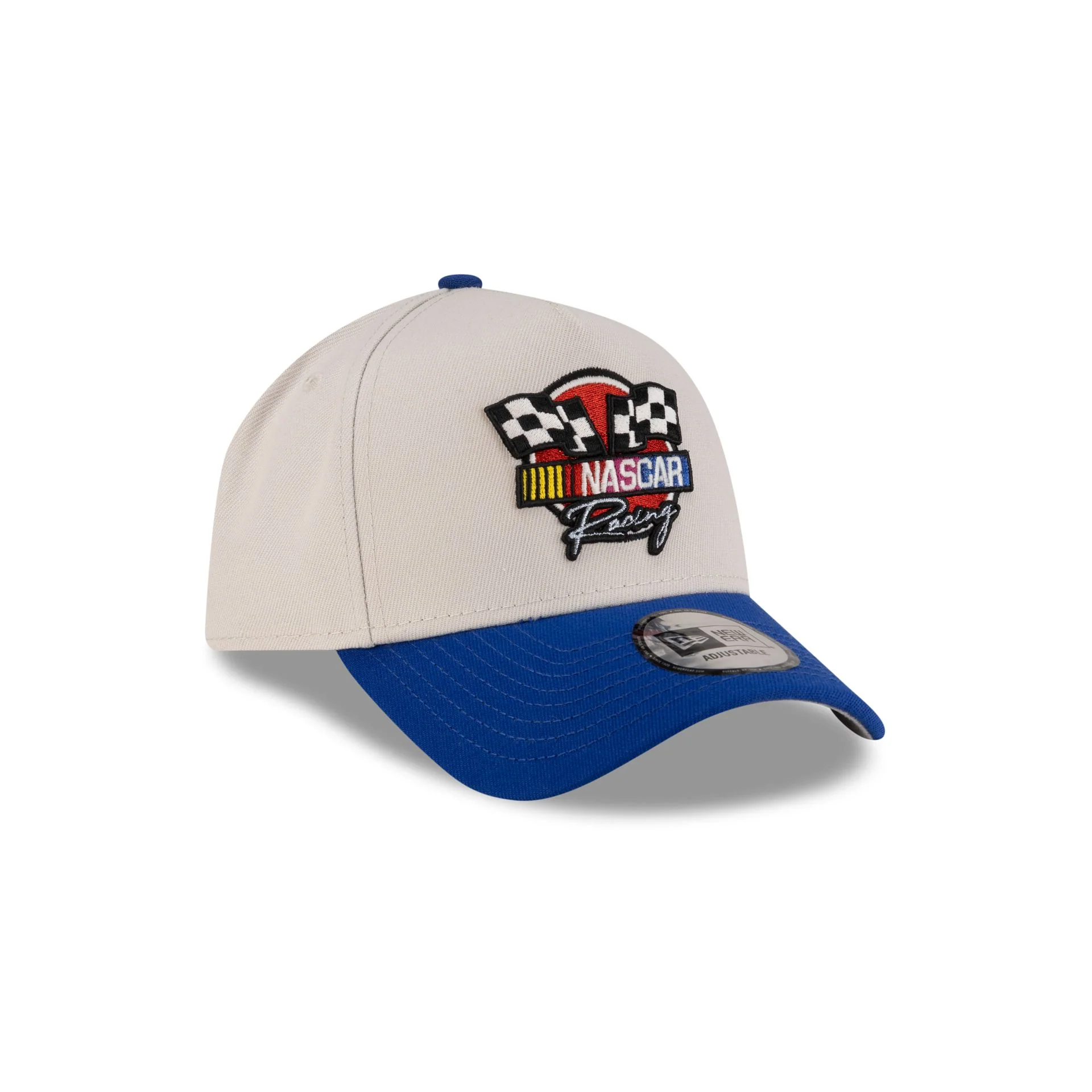 NASCAR Classics Flags White 9FORTY A-Frame Snapback Hat