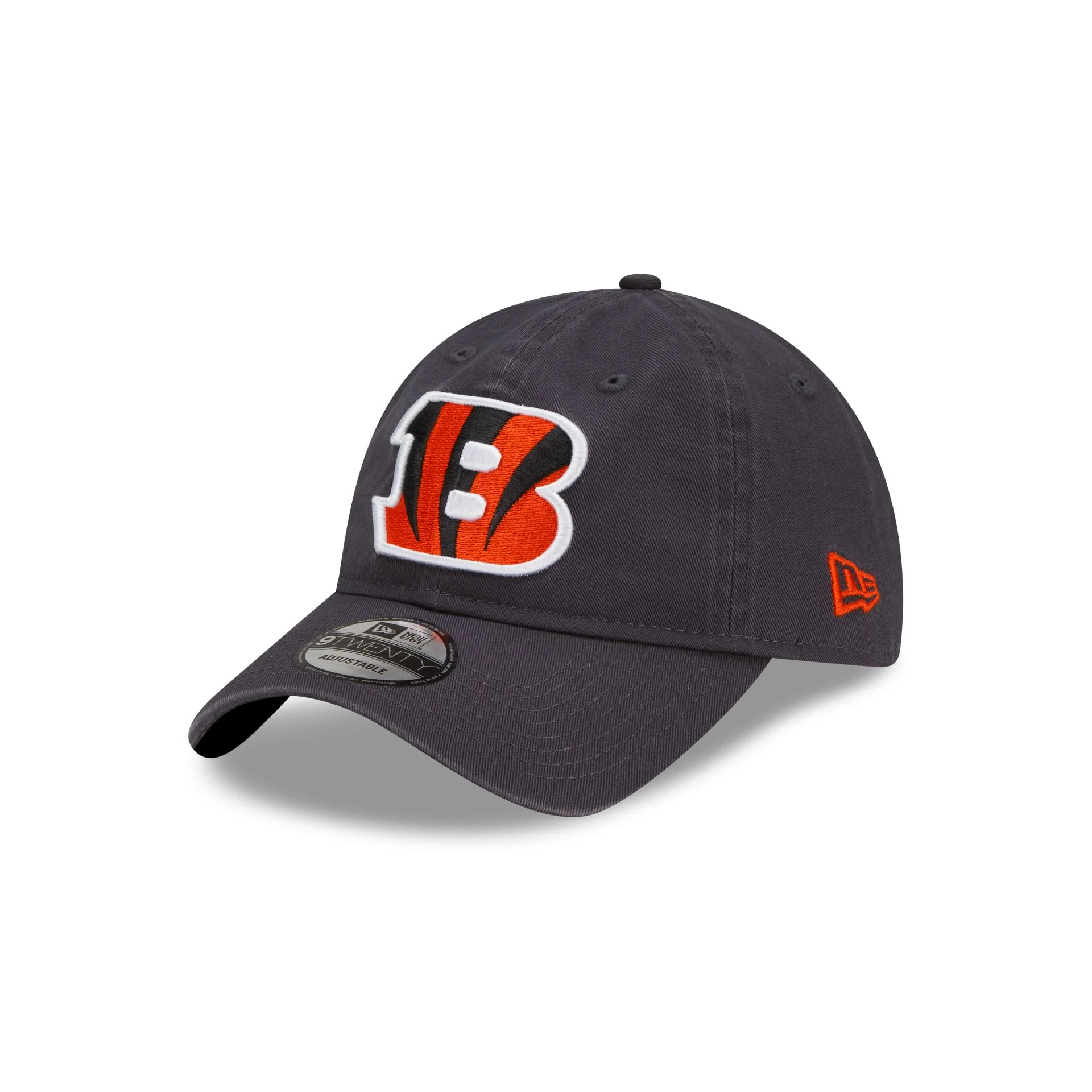 Cincinnati Bengals NFL Core Classic Graphite 9TWENTY Adjustable Hat