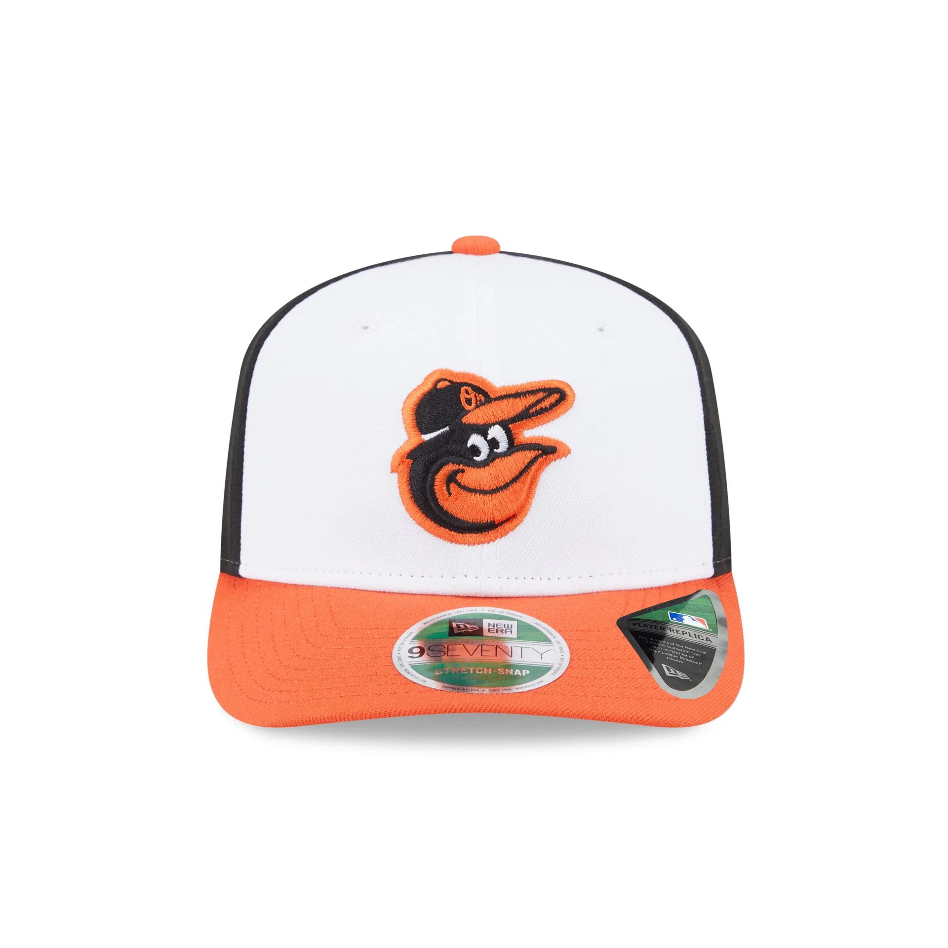 Baltimore Orioles Home Authentic Collection 9SEVENTY Stretch-Snap Hat