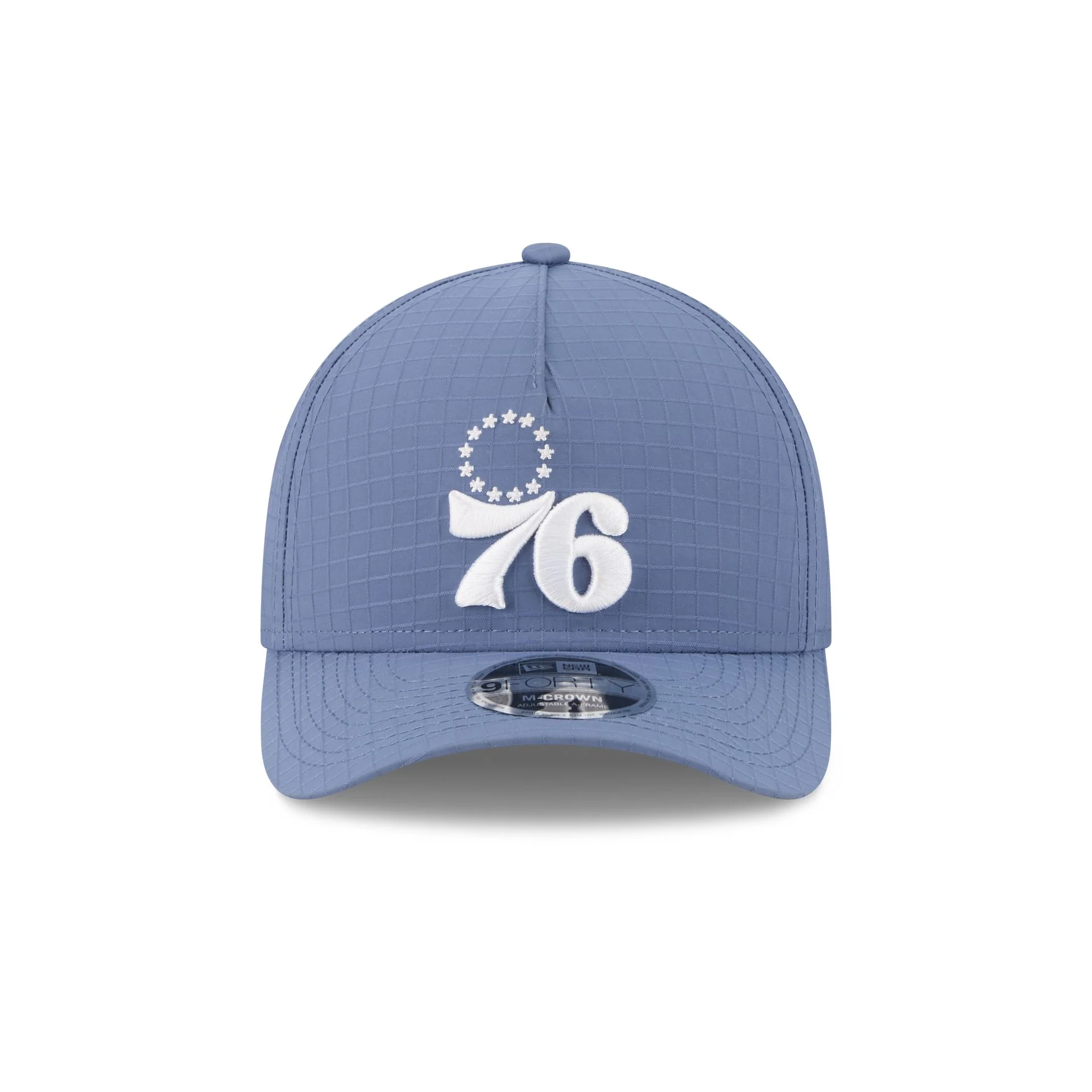 Philadelphia 76ers Blue Ripstop 9FORTY M-Crown A-Frame Snapback Hat