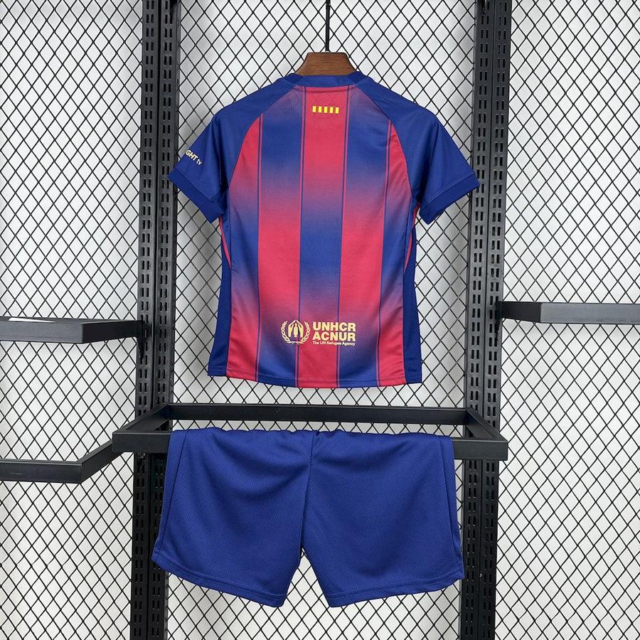 Barcelona Home 25/26 Kit Kids