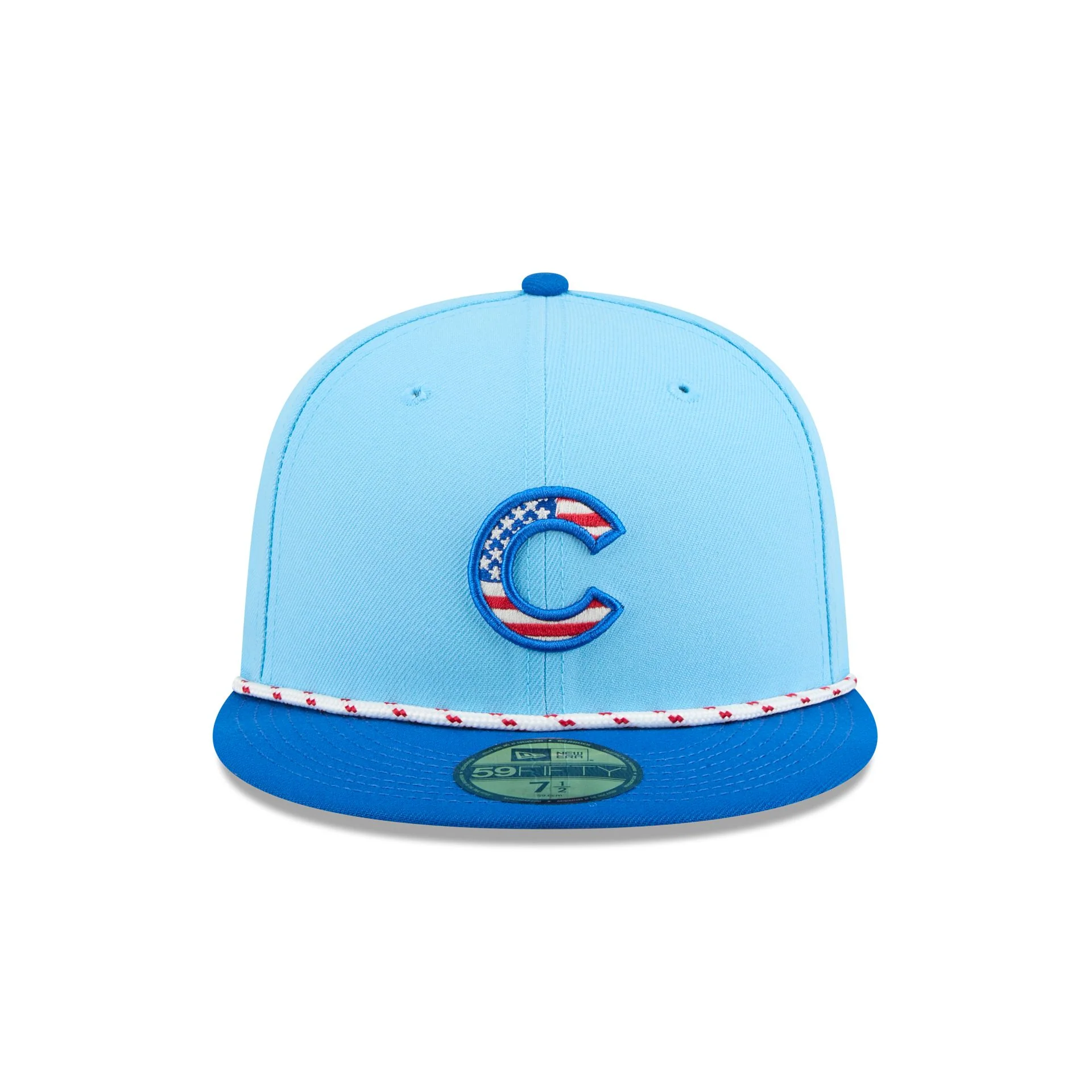 Chicago Cubs Independence Day 2025 59FIFTY Fitted Hat