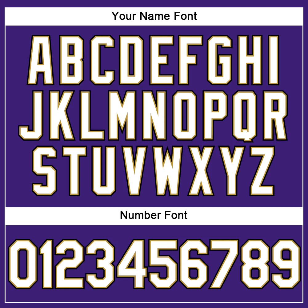 Custom Purple White Old Gold-Black Performance Vapor Golf Polo Shirt