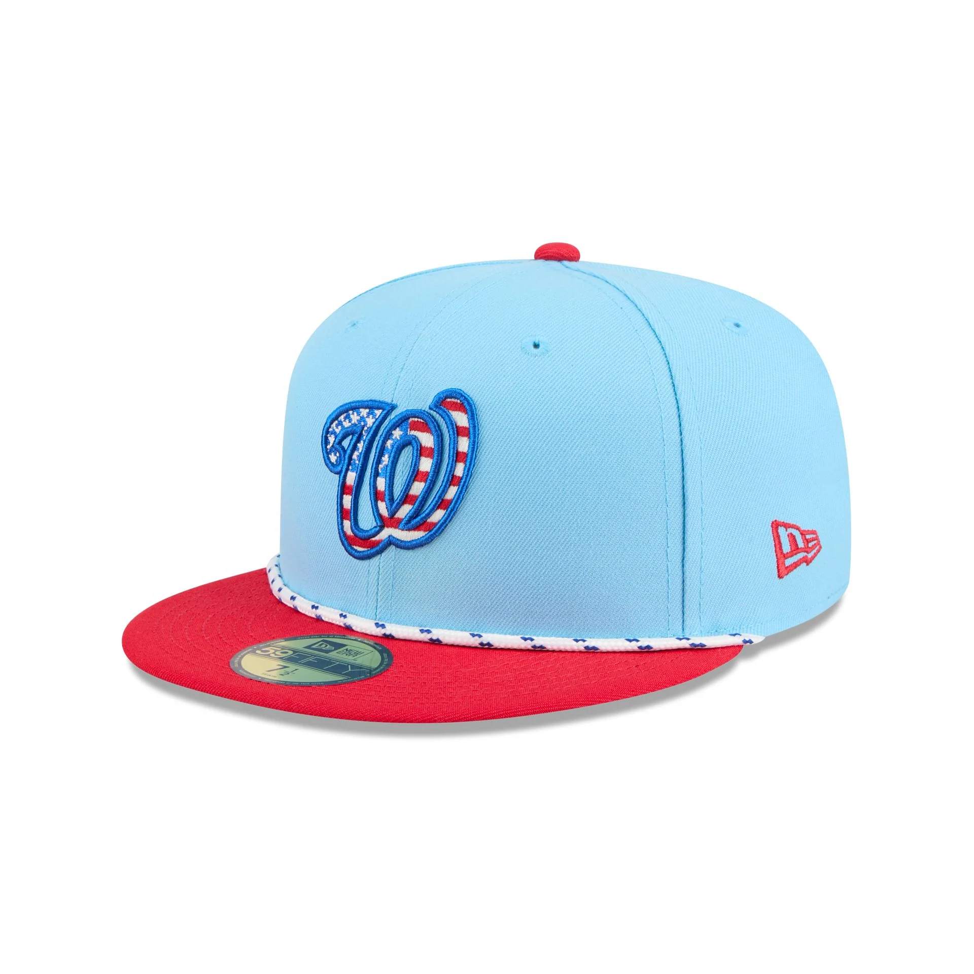 Washington Nationals Independence Day 2025 59FIFTY Fitted Hat