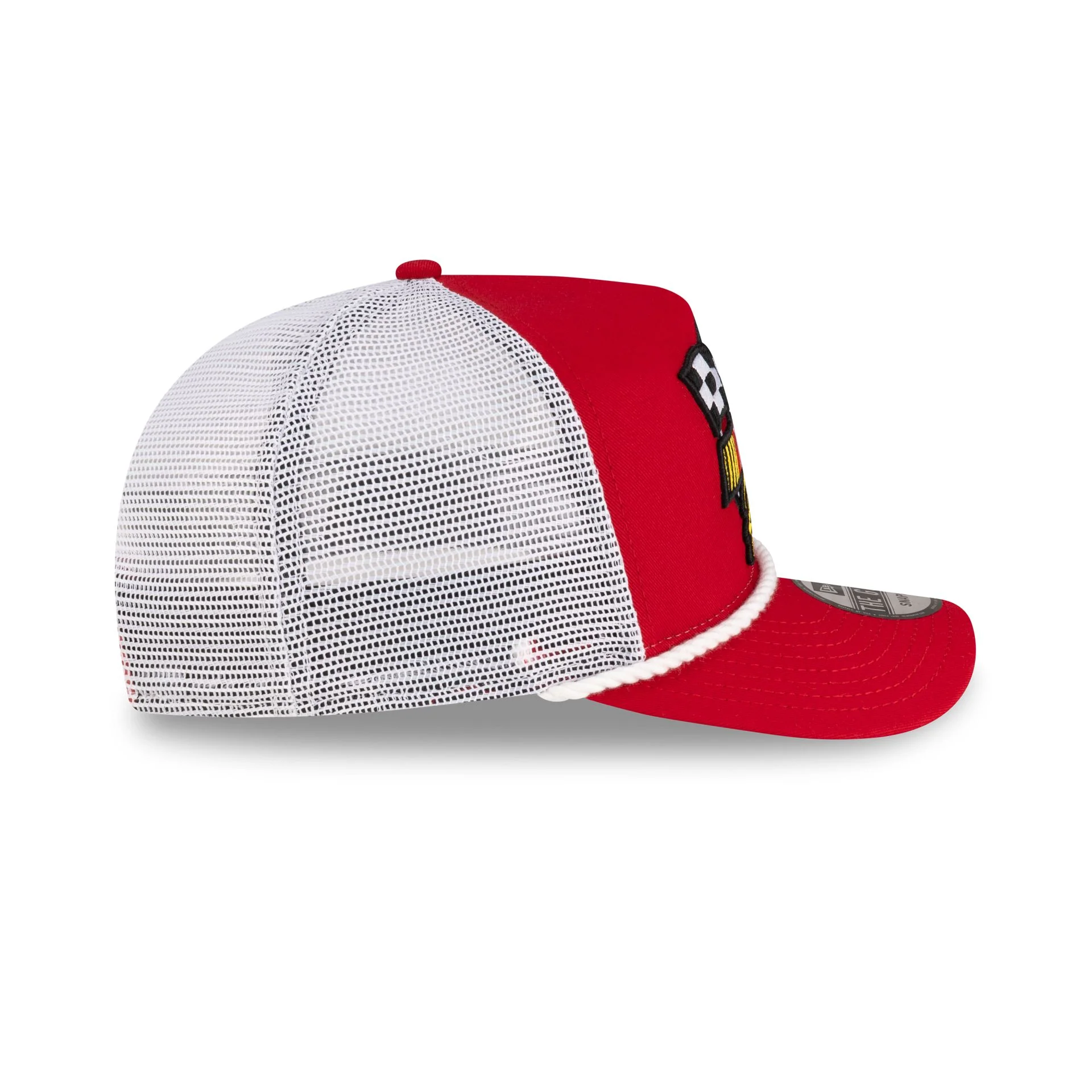 NASCAR Classics Flags Red Golfer Hat