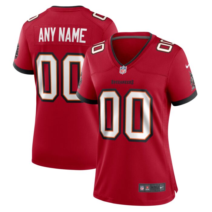 Women’s Nike Tampa Bay Buccaneers Red Custom Game Jersey