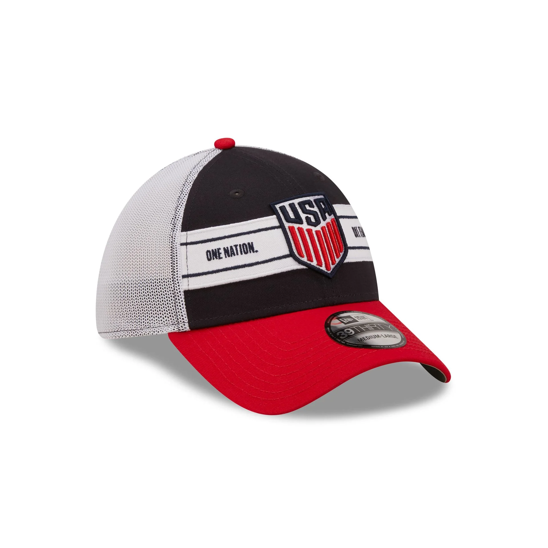 U.S. Soccer Men's National Team Mesh 39THIRTY Stretch Fit Hat