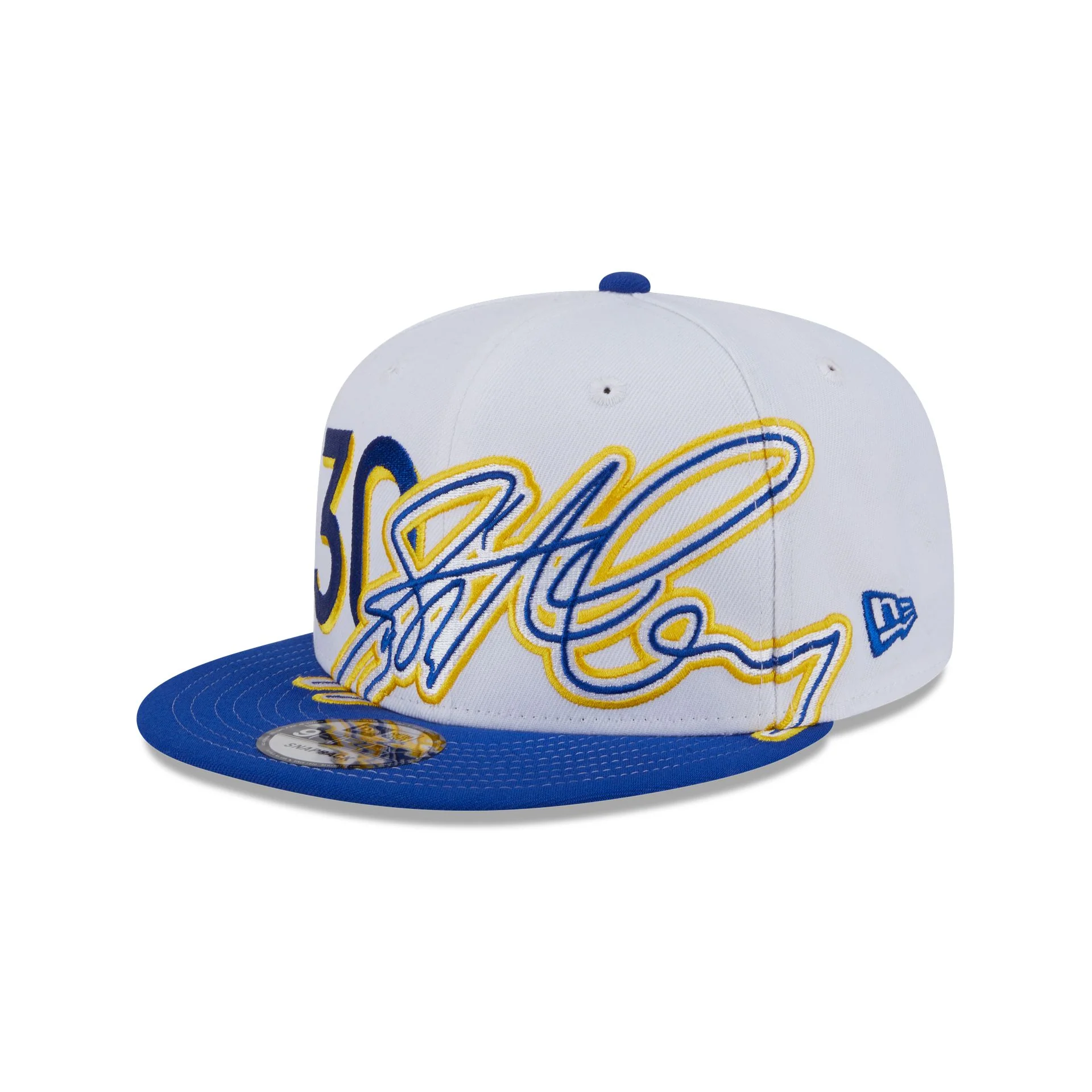 Golden State Warriors Stephen Curry Signature 9FIFTY Snapback Hat
