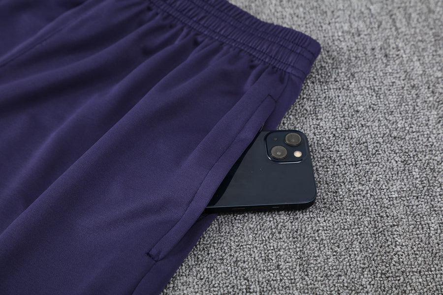 Kit Shirt + Shorts Barcelona Dark Blue/Gold Training 25/26