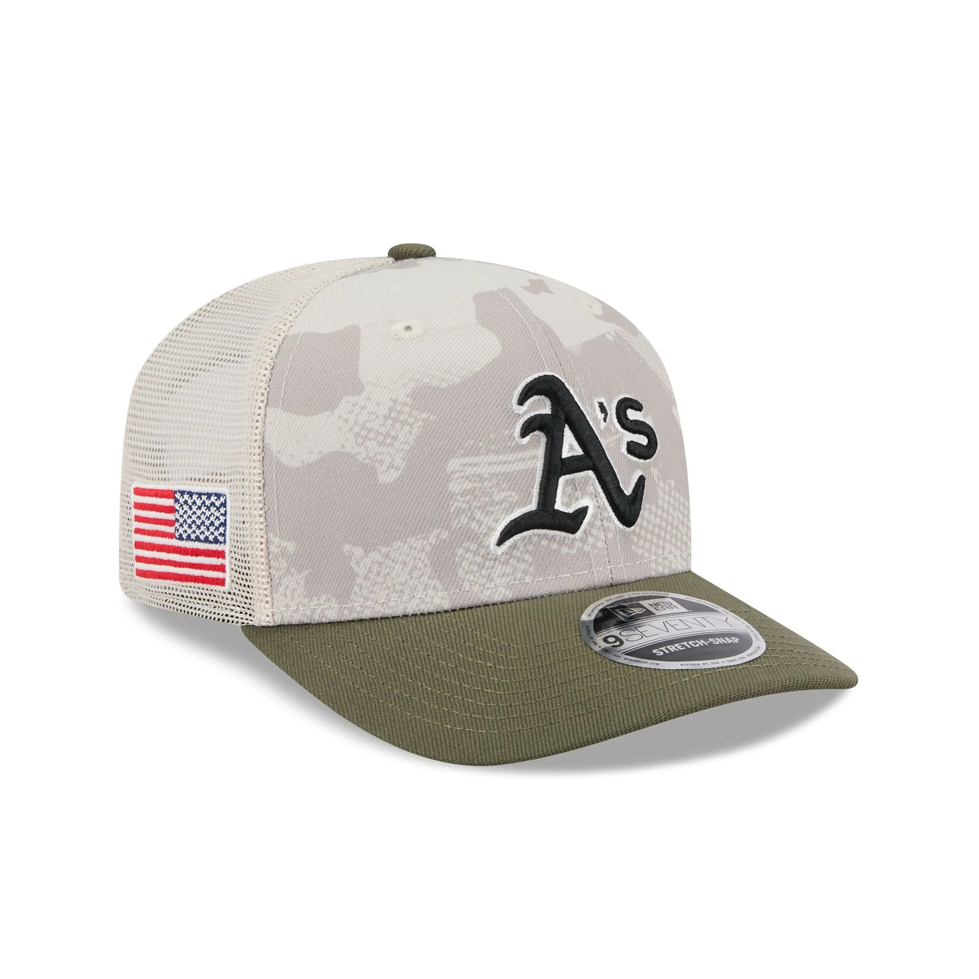 Athletics Armed Forces Day 2025 9SEVENTY Trucker Hat