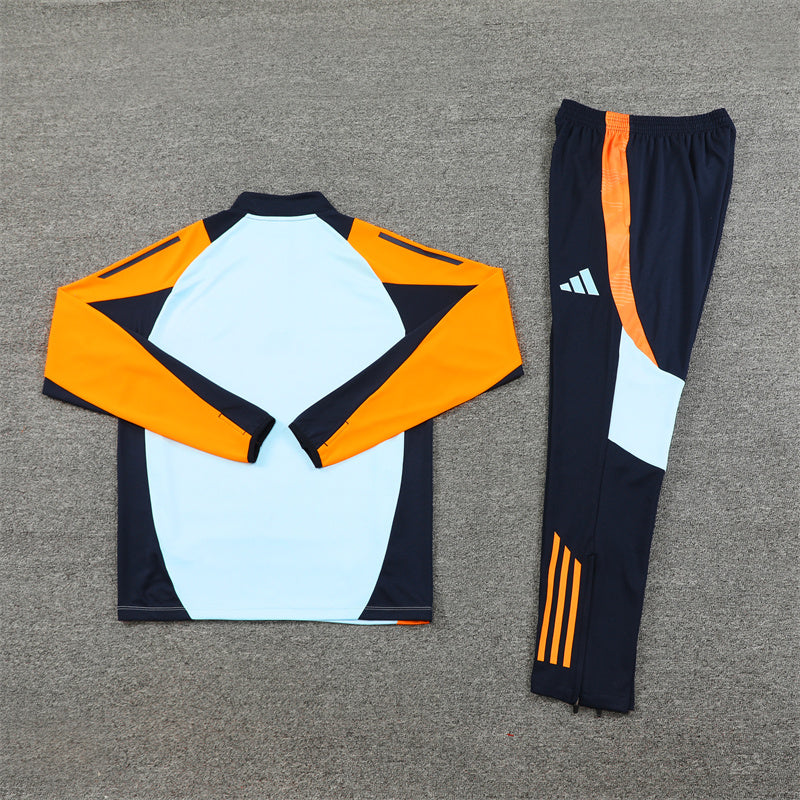 Tracksuit Real Madrid White/Orange Training 24/25