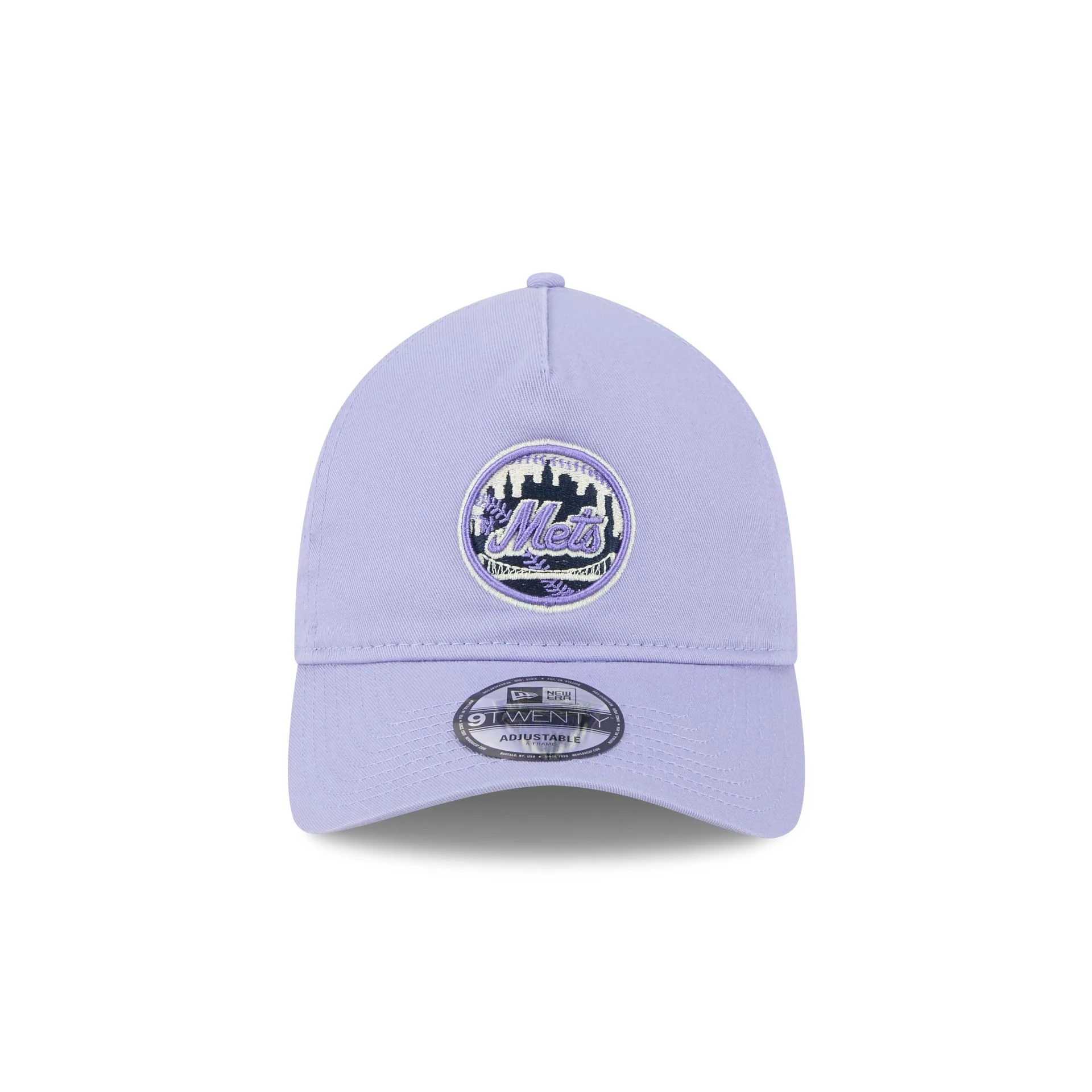 New York Mets Lavender 9TWENTY A-Frame Adjustable Hat