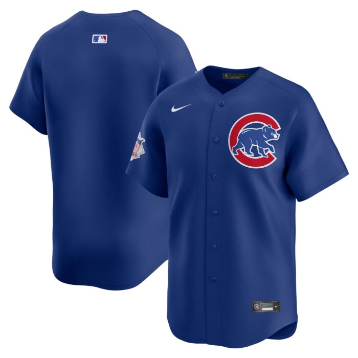 Men’s Chicago Cubs  Nike Royal  Alternate Limited Jersey