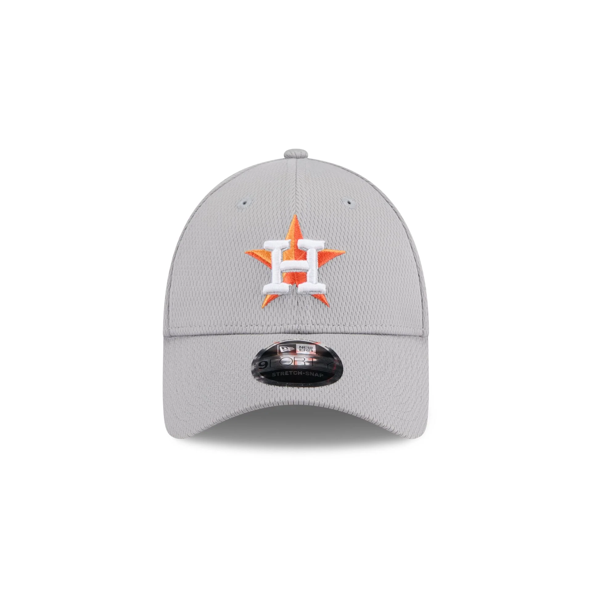 Houston Astros Gray 9FORTY Stretch-Snap Hat