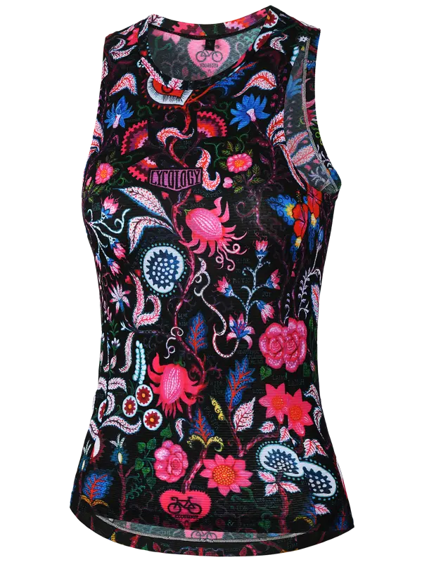Secret Garden Sleeveless Women's Base Layer