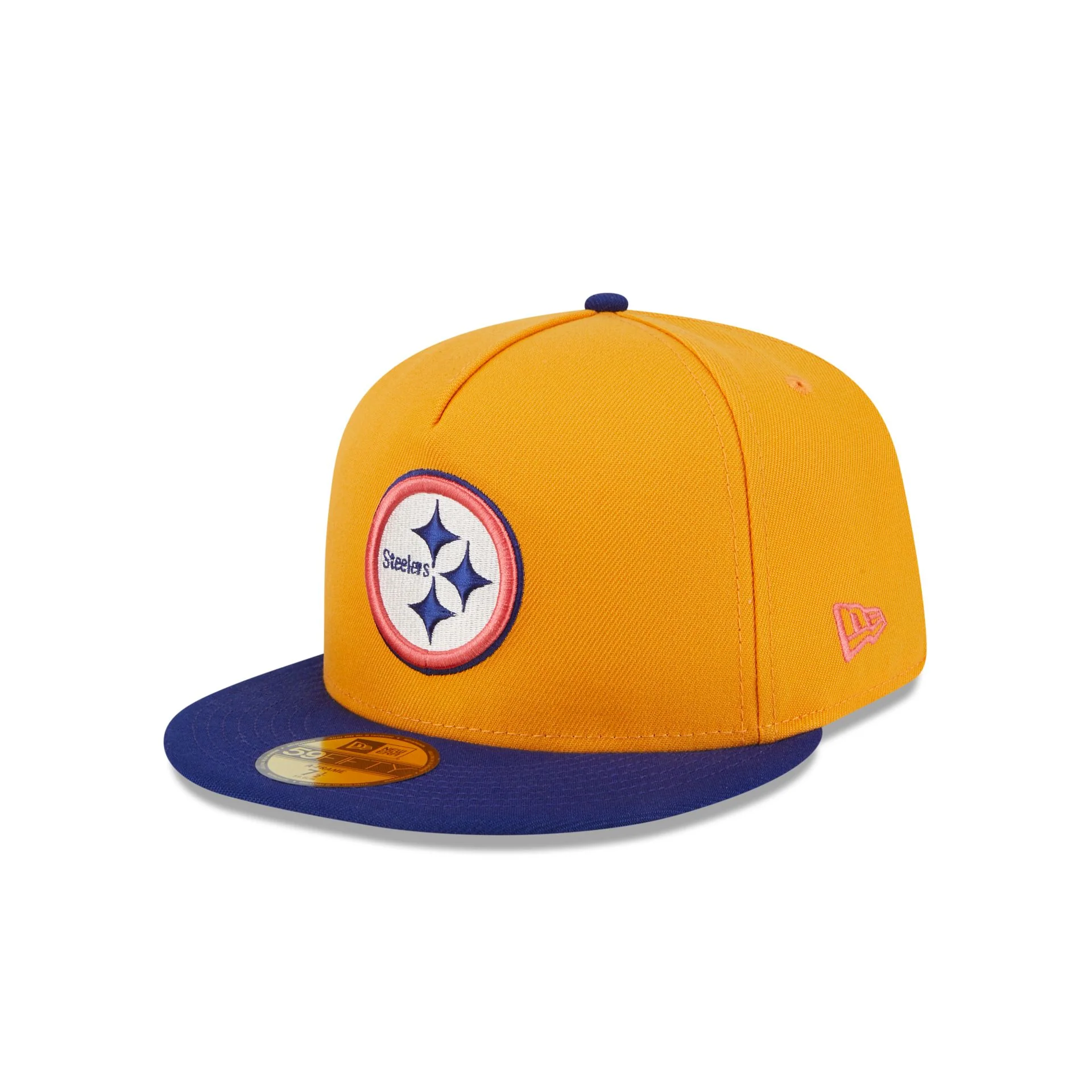 Pittsburgh Steelers Gold 59FIFTY A-Frame Fitted Hat