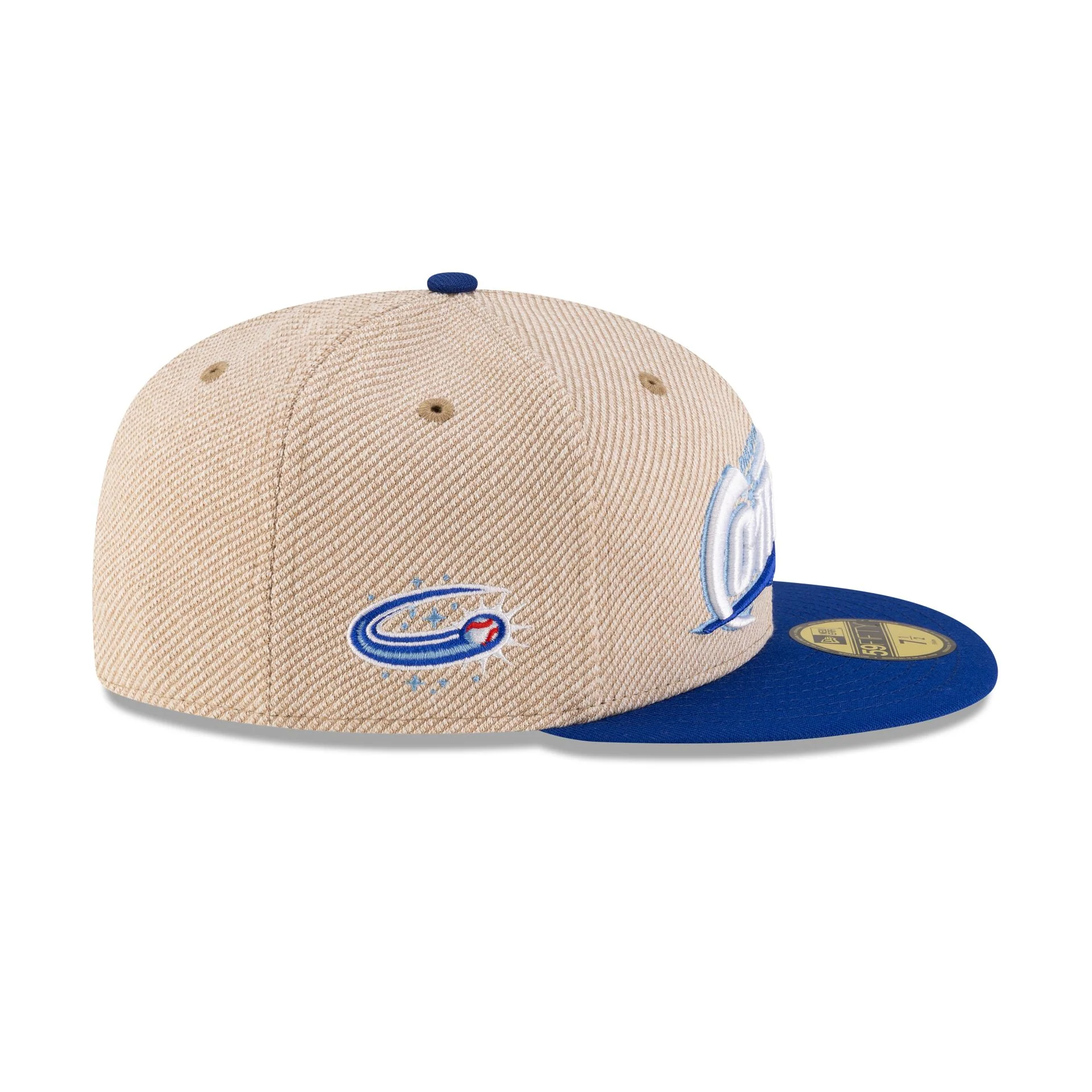 Oklahoma City Comets Terry Heather Tan 59FIFTY Fitted Hat