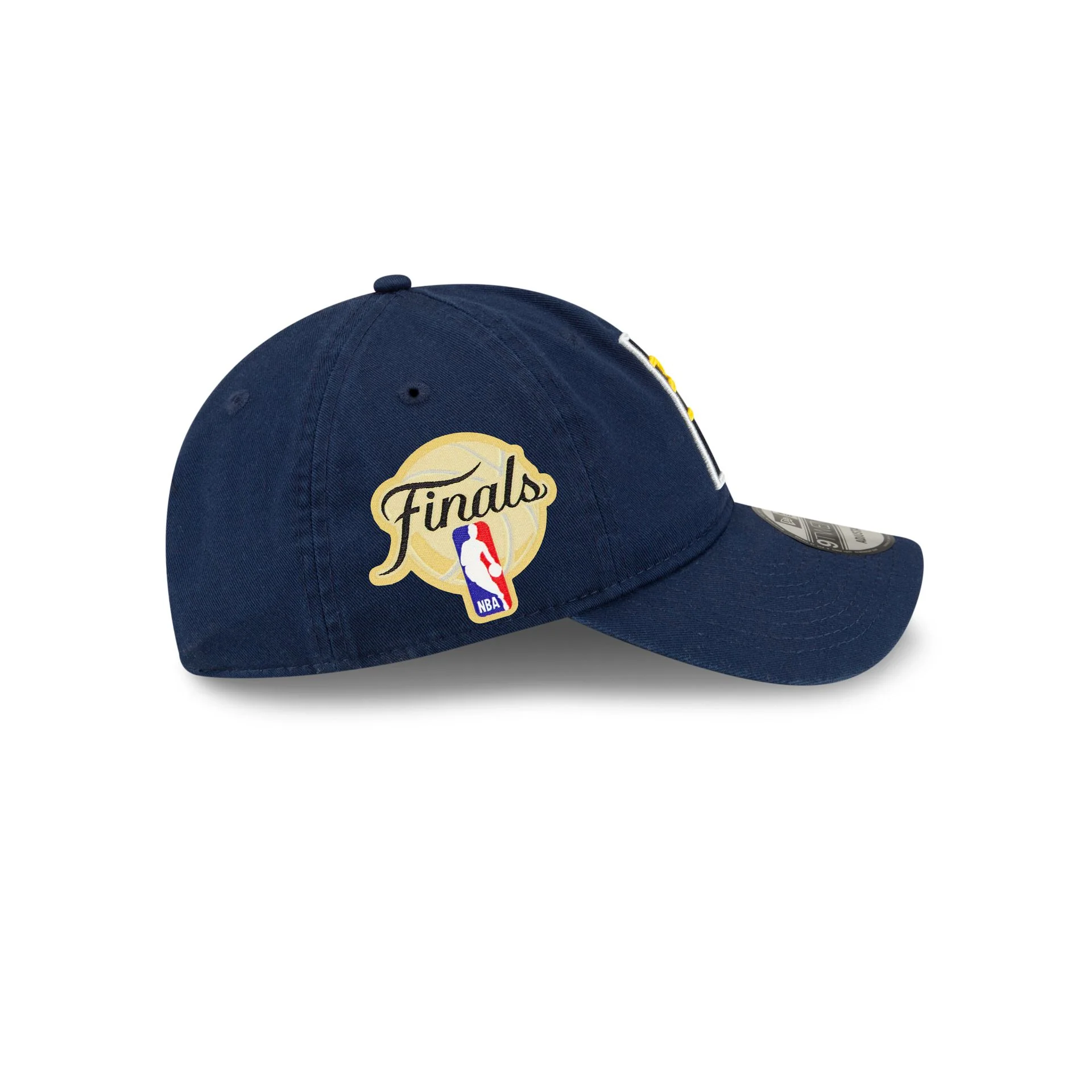 Indiana Pacers 2025 NBA Finals Sidepatch 9TWENTY Adjustable Hat