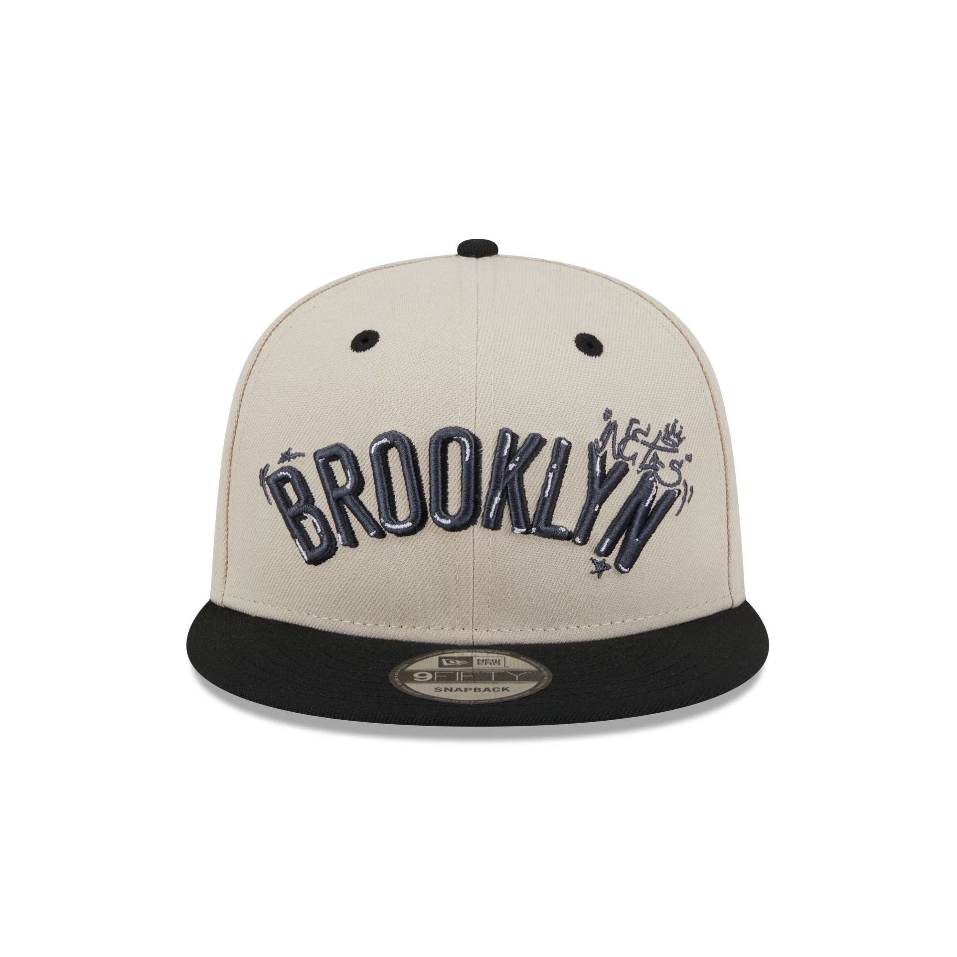 Brooklyn Nets Team Art 9FIFTY Snapback Hat