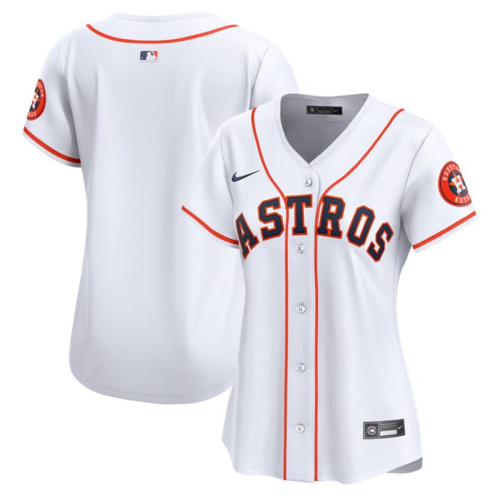 Women’s Houston Astros Nike White Home Limited Jersey