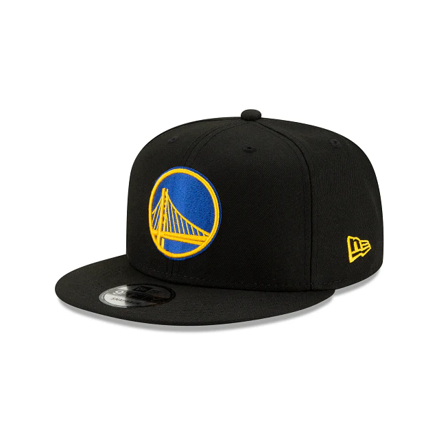 Golden State Warriors Basic Black 9FIFTY Snapback Hat