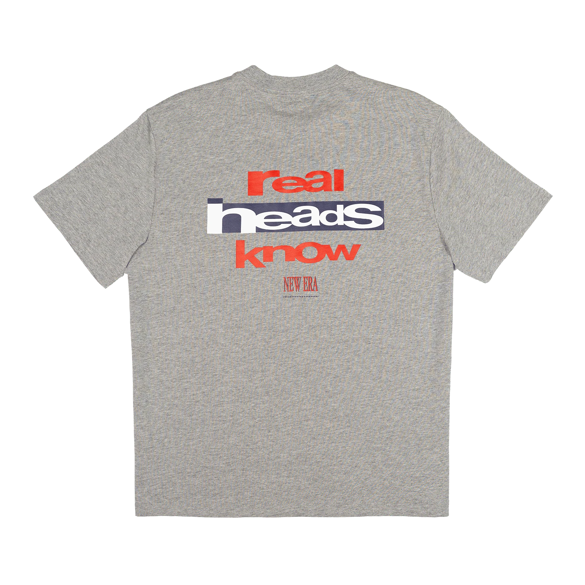 New Era Branded Real Heads Heather Gray T-Shirt