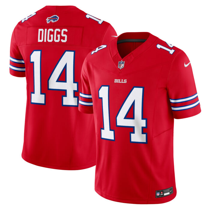 Men’s Buffalo Bills Stefon Diggs Nike Red Vapor F.U.S.E. Limited Jersey