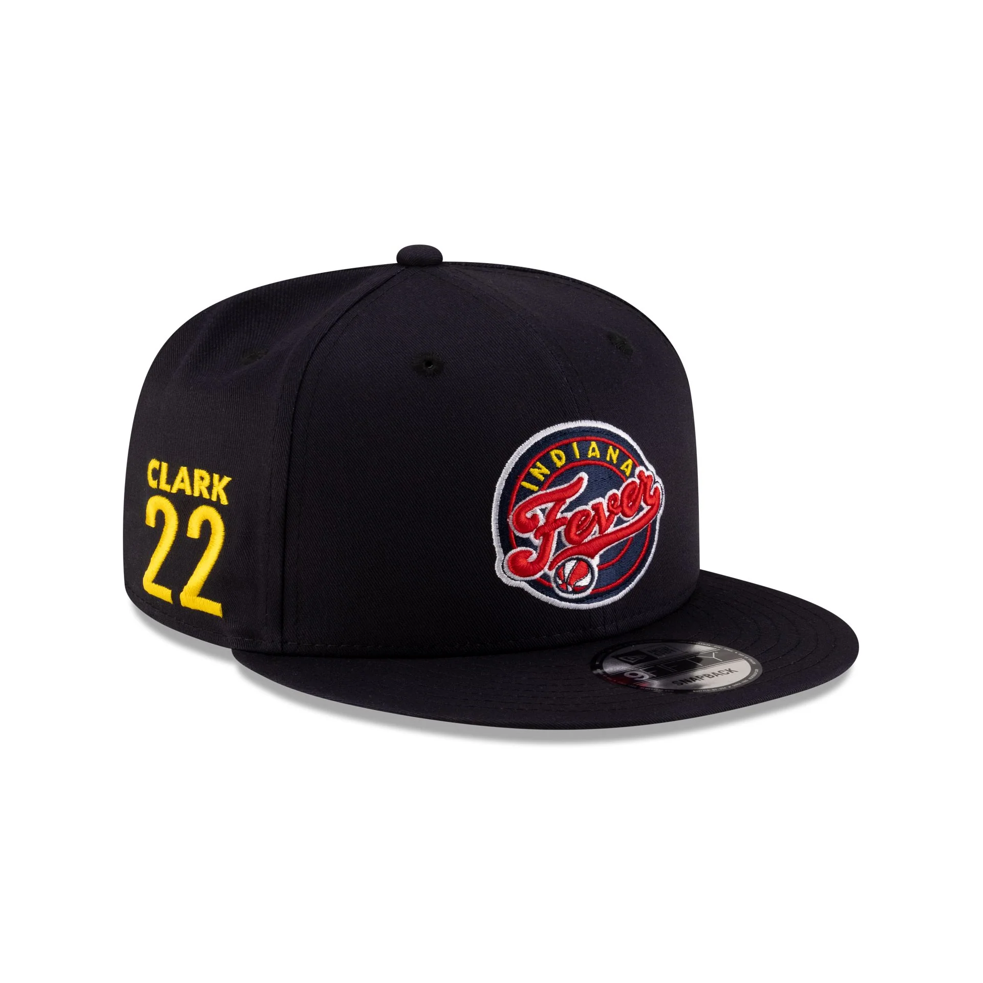Indiana Fever Caitlin Clark Navy Logo 9FIFTY Snapback Hat