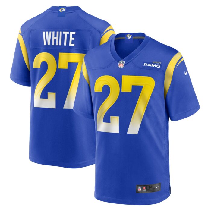 Men’s Los Angeles Rams Tre’Davious White Nike Royal Team Game Jersey