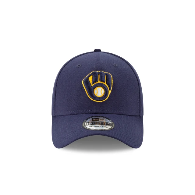 Milwaukee Brewers Team Classic 39THIRTY Stretch Fit Hat