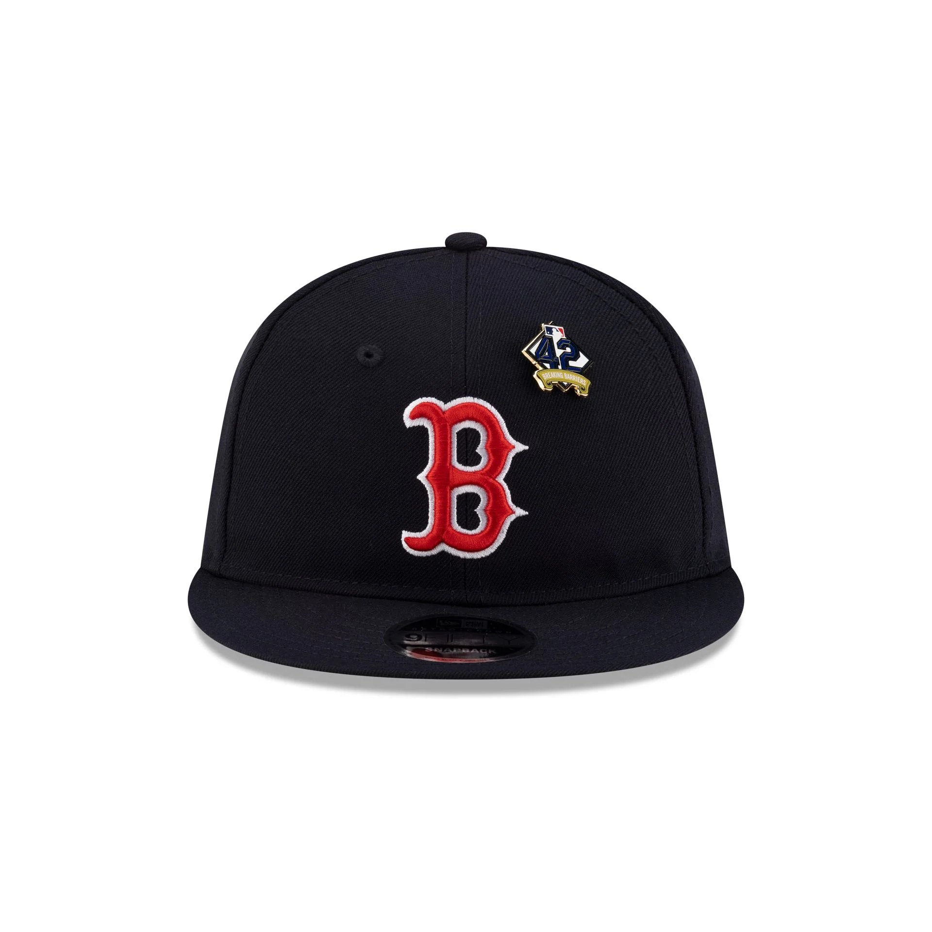 Boston Red Sox Jackie Robinson Day 2025 Retro Crown 9FIFTY Snapback Hat