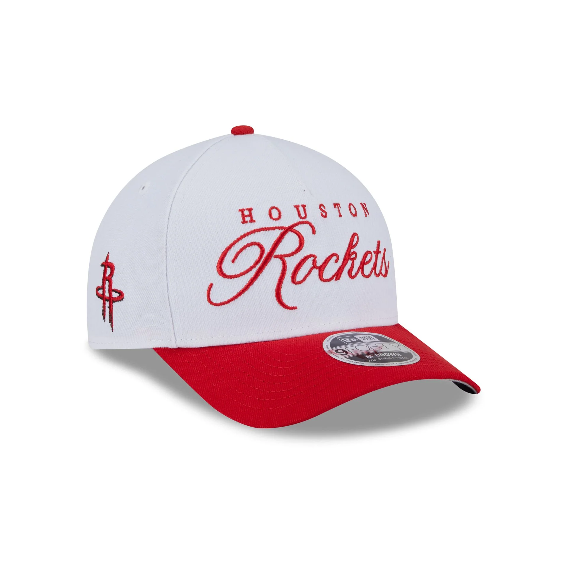 Houston Rockets 2025 Draft 9FORTY M-Crown A-Frame Snapback Hat