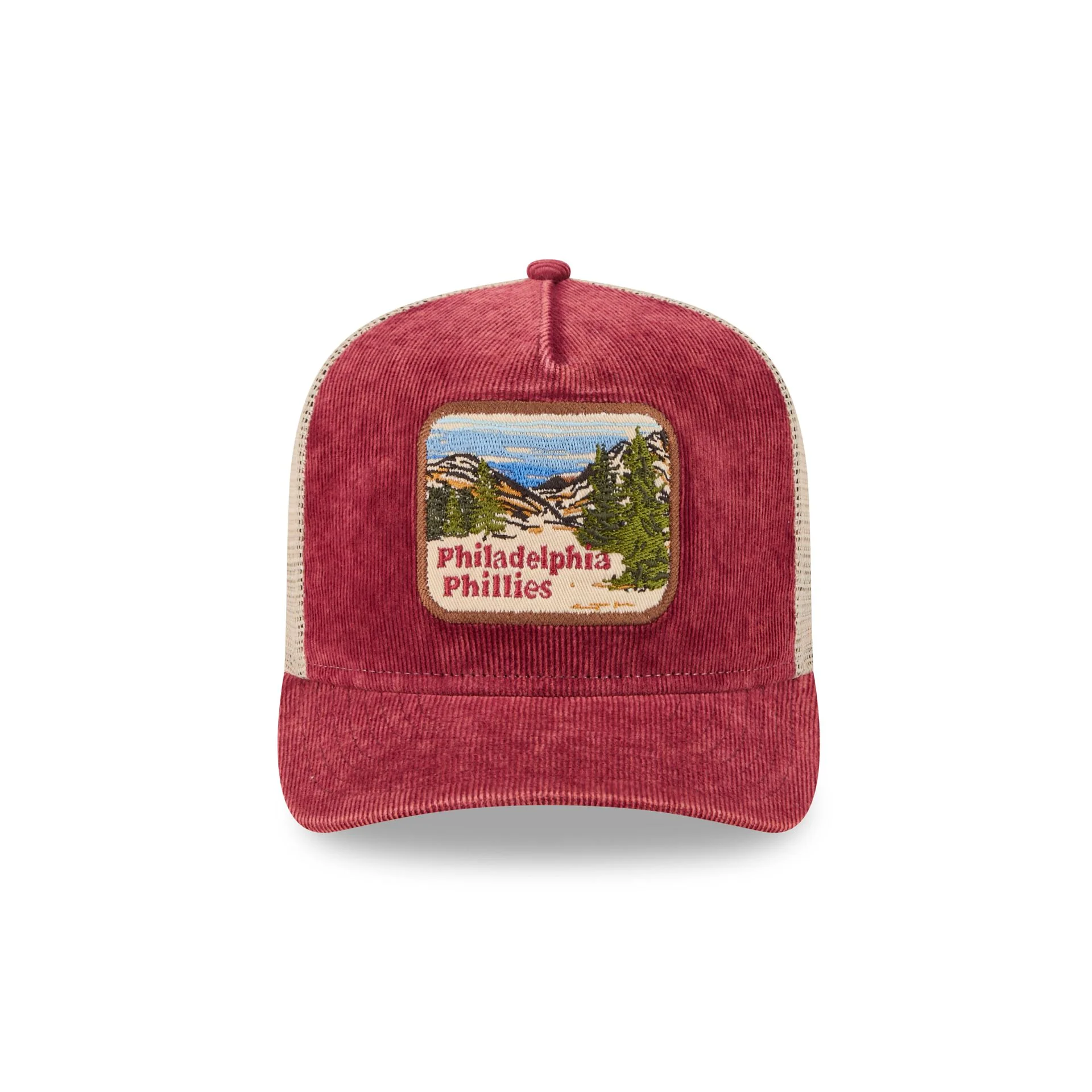 Philadelphia Phillies Vintage Landscape 9FIFTY A-Frame Trucker Hat