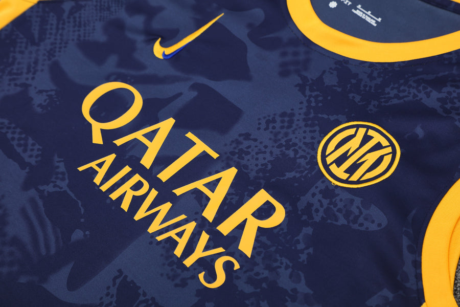 Kit Tank Top + Shorts Inter Milan Blue/Black Training 25/26