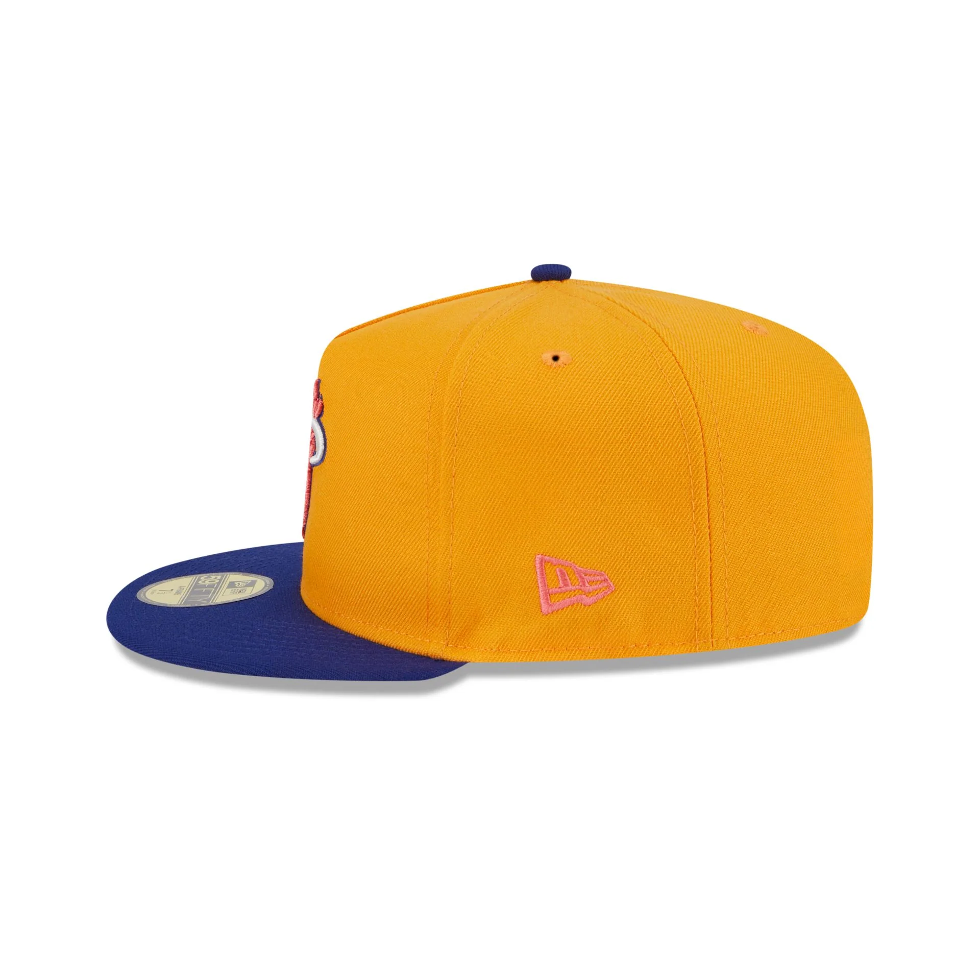 Miami Heat Gold 59FIFTY A-Frame Fitted Hat