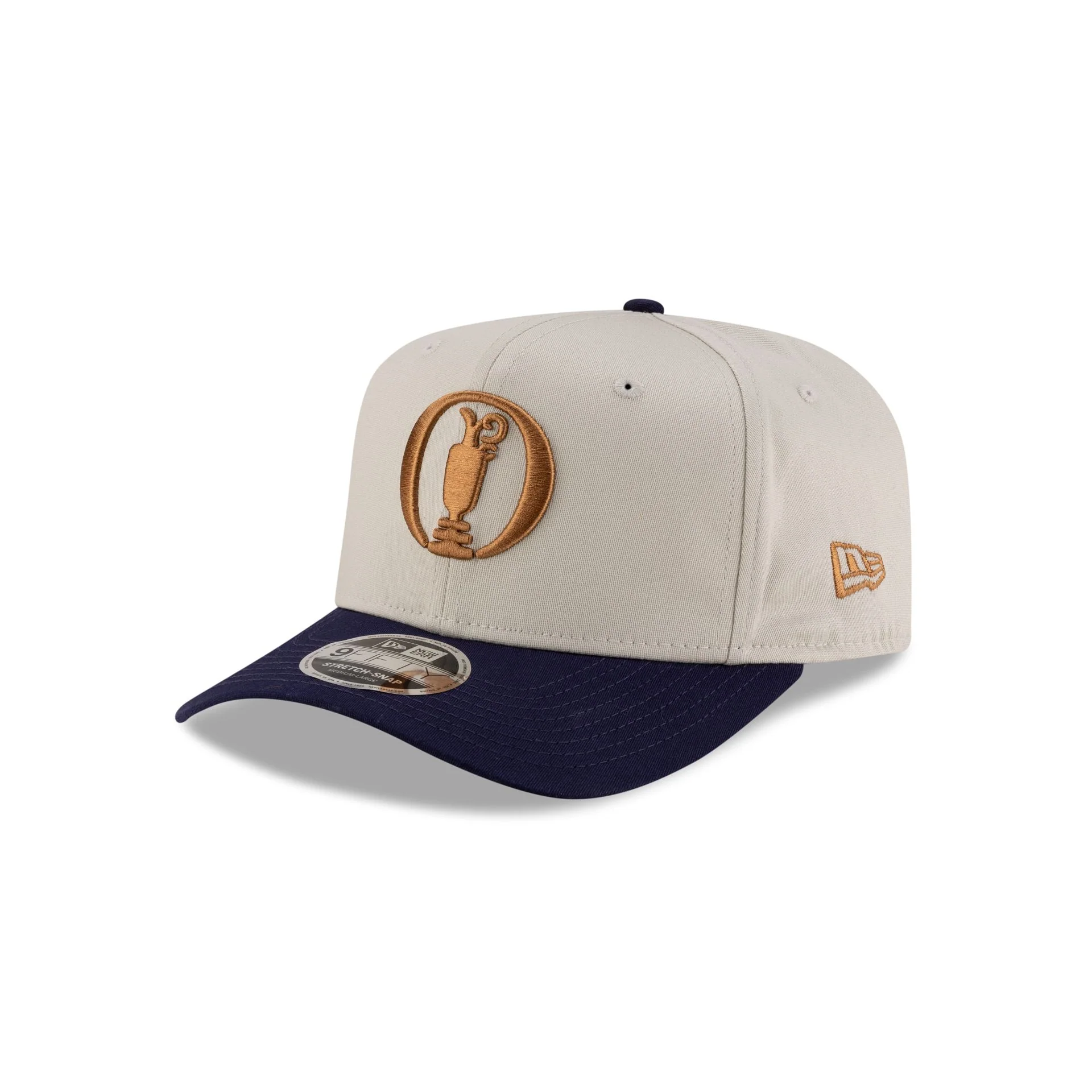 The Open Championships Stone Navy 9FIFTY Stretch-Snap Hat