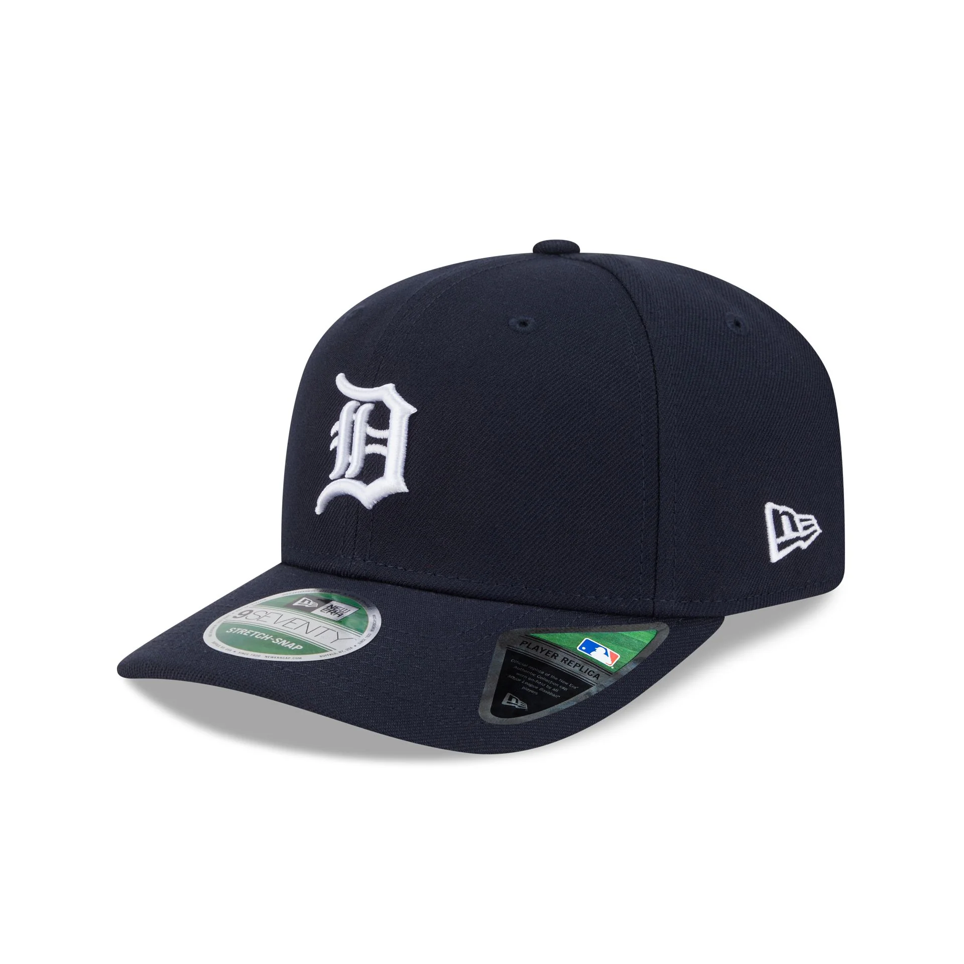 Detroit Tigers Home Authentic Collection 9SEVENTY Stretch-Snap Hat