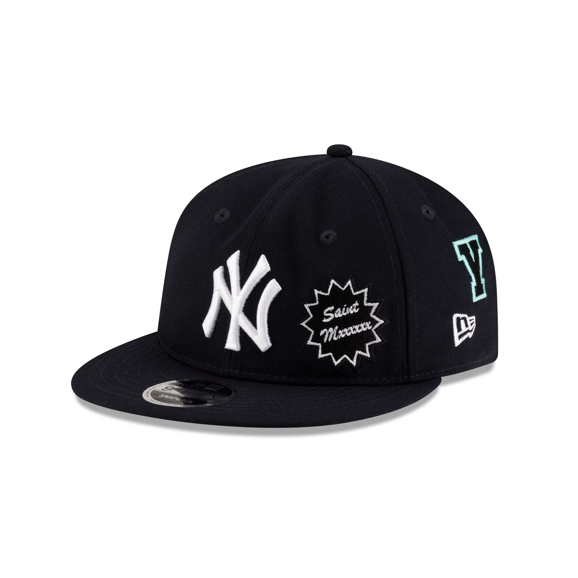 ©SAINT Mxxxxxx x New York Yankees Retro Crown 9FIFTY Snapback Hat