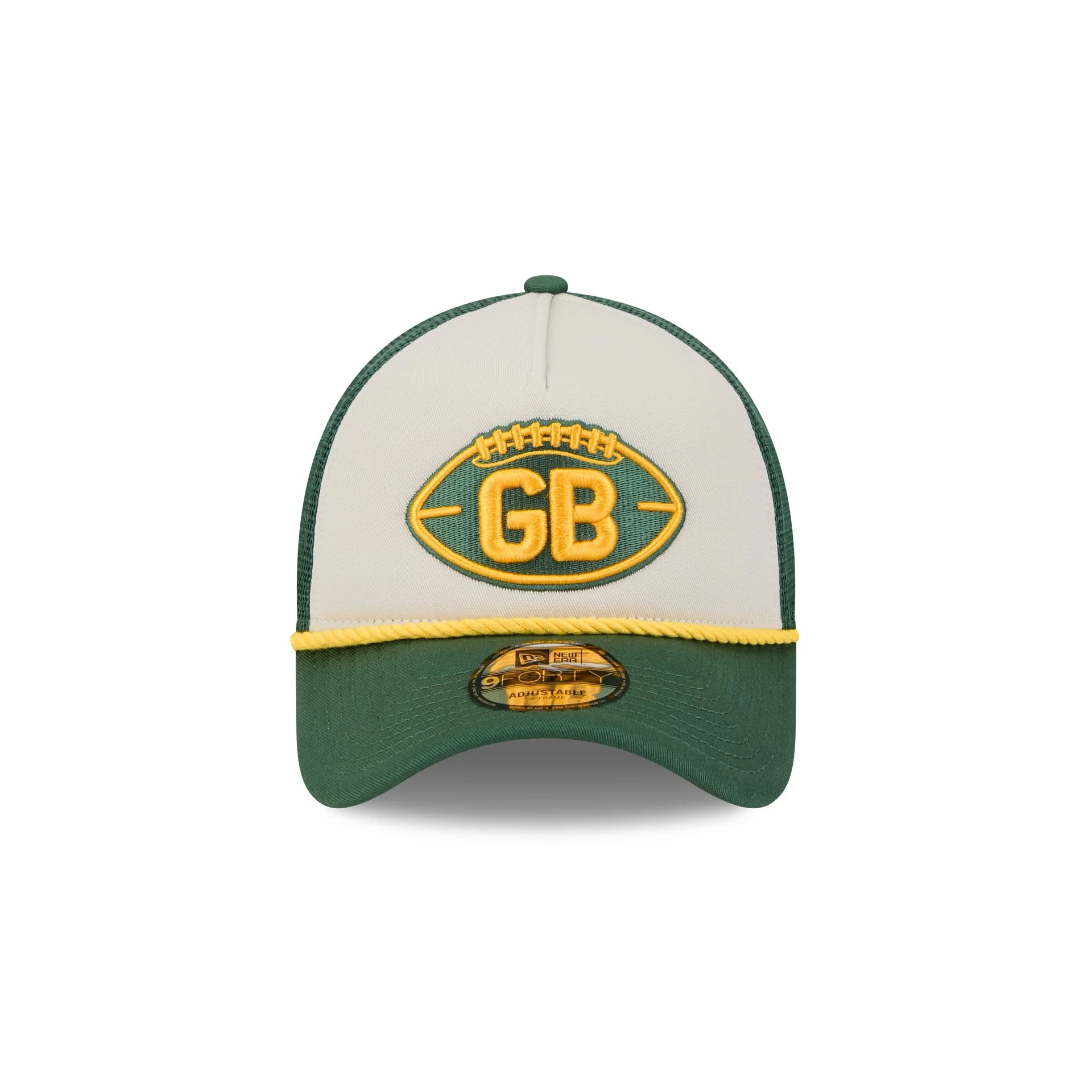 Green Bay Packers 2024 Historic Sideline 9FORTY A-Frame Snapback Hat