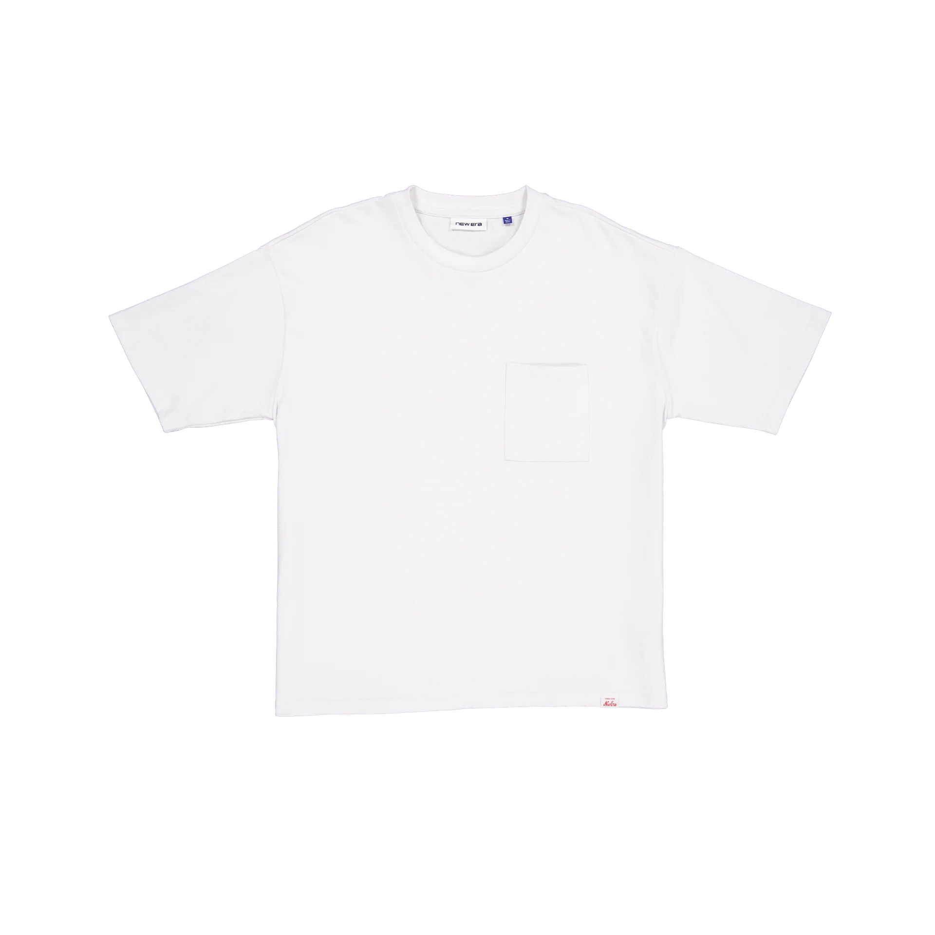 New Era Branded Alden Heavyweight Optic White Pocket T-Shirt