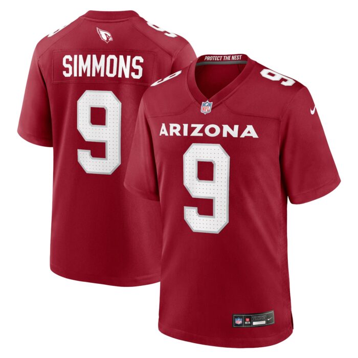 Men’s Arizona Cardinals Isaiah Simmons Nike Cardinal Game Player Jersey