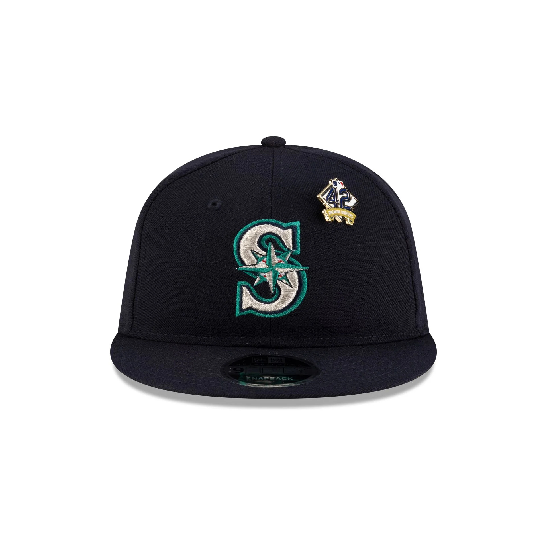 Seattle Mariners Jackie Robinson Day 2025 Retro Crown 9FIFTY Snapback Hat