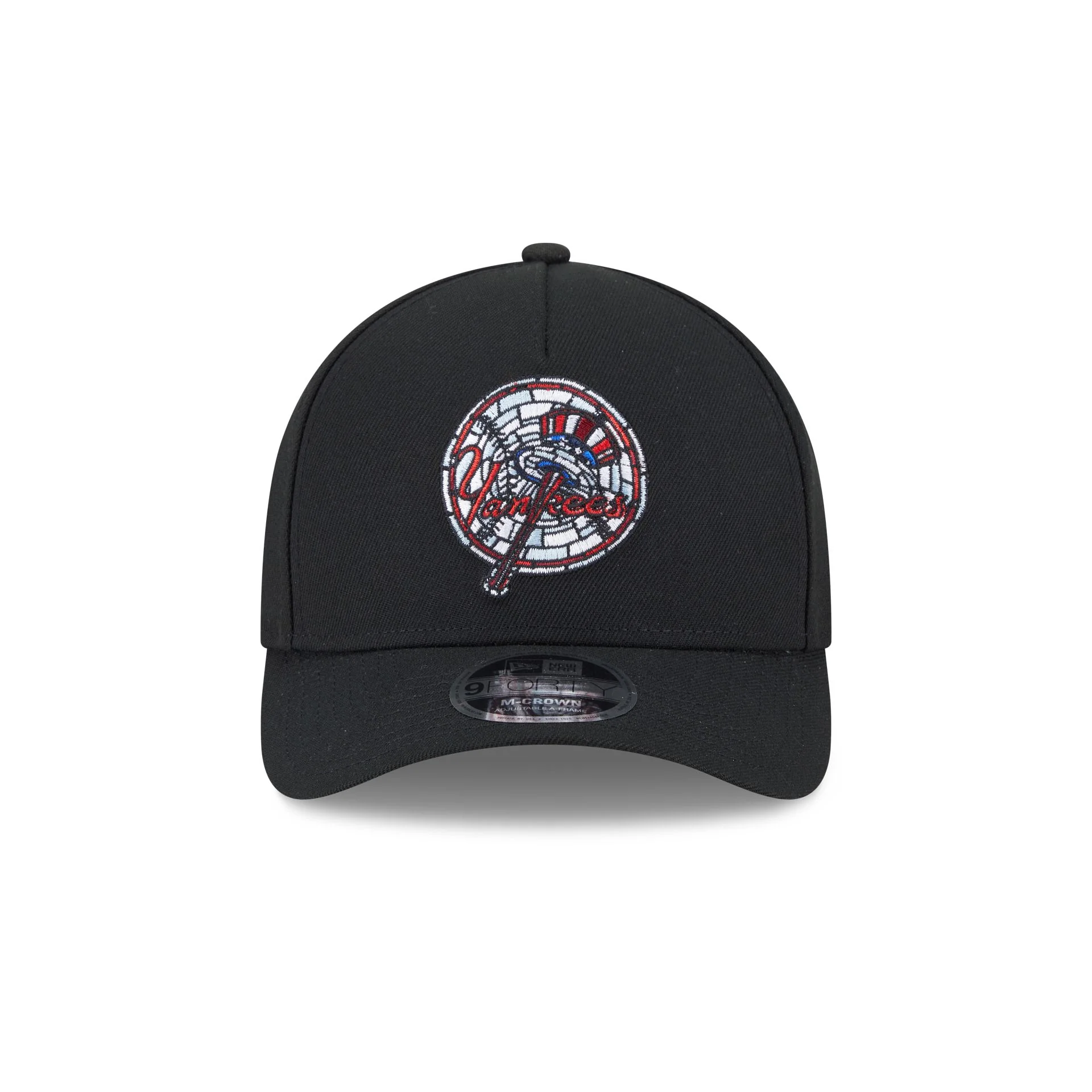 New York Yankees Stained Glass 9FORTY M-Crown A-Frame Snapback Hat