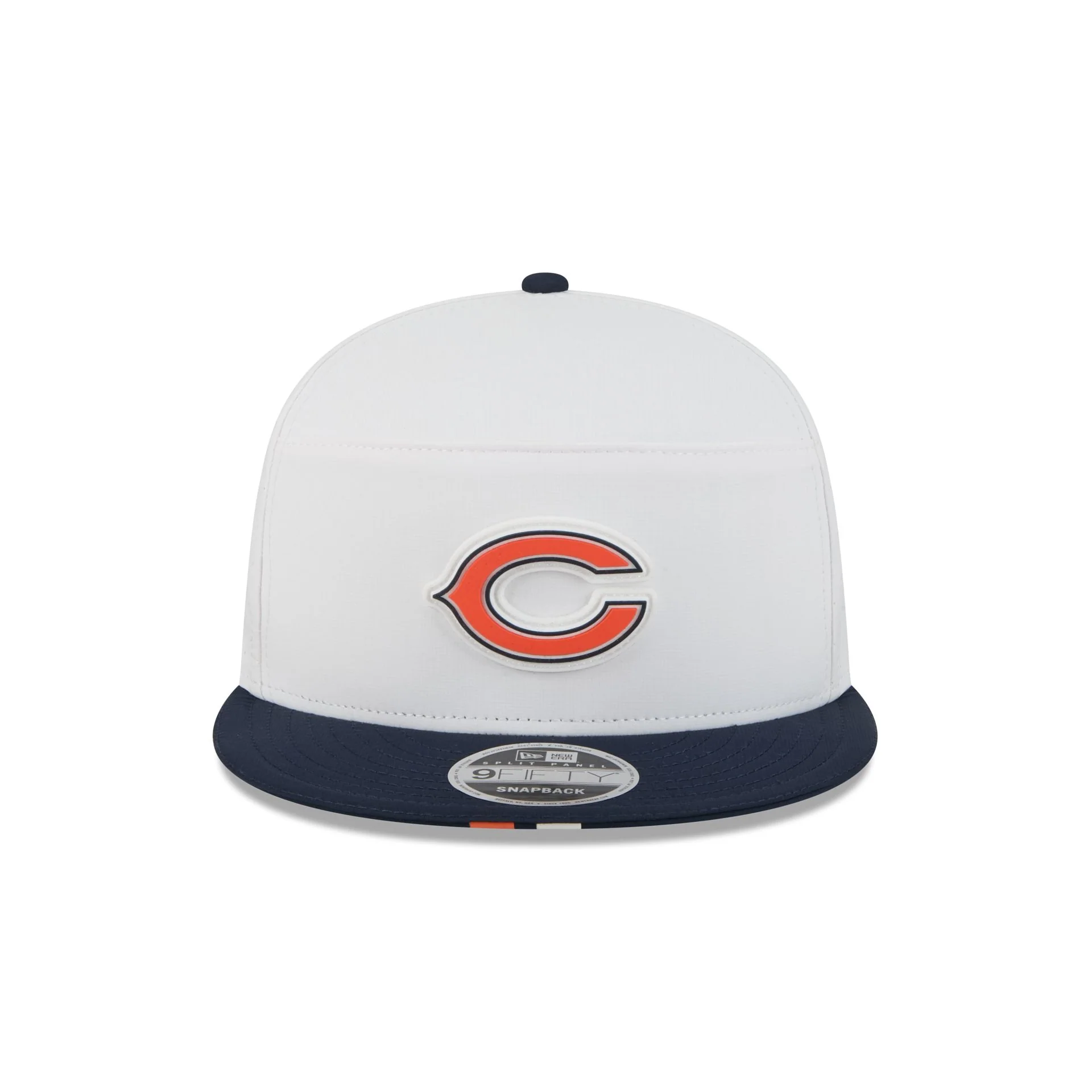 Chicago Bears 2025 Training Split Panel 9FIFTY Snapback Hat