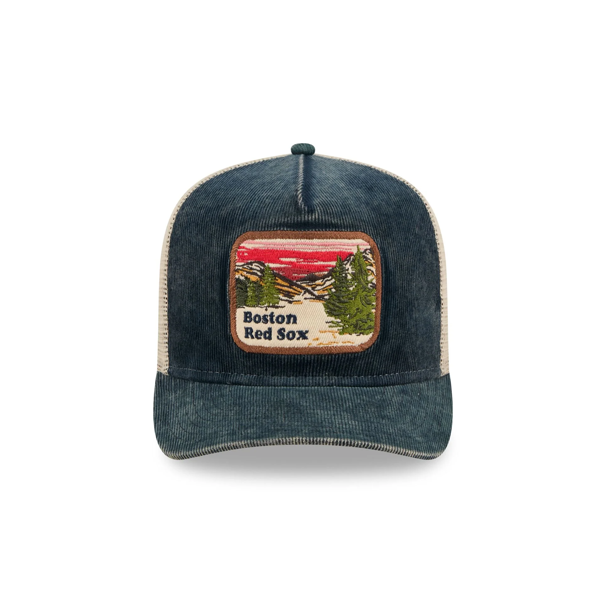 Boston Red Sox Vintage Landscape 9FIFTY A-Frame Trucker Hat