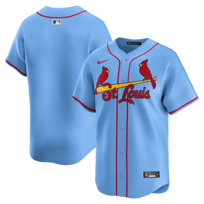 Men’s St. Louis Cardinals  Nike Light Blue  Alternate Limited Jersey