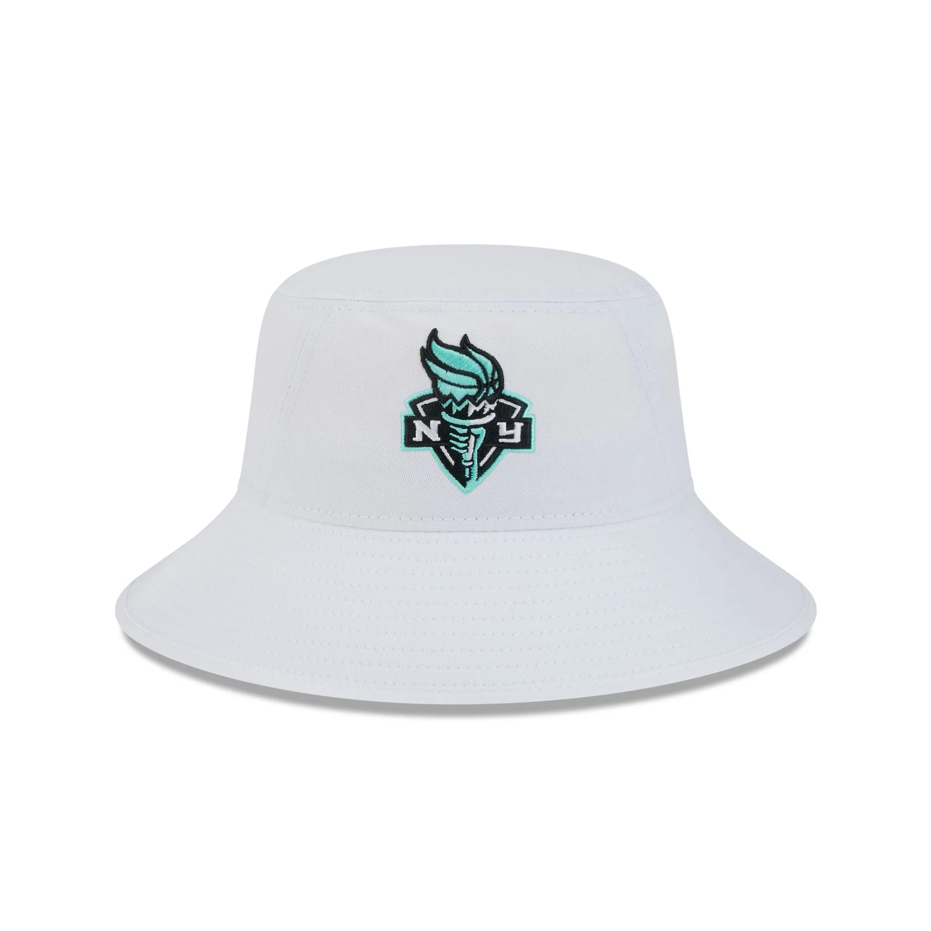 New York Liberty Optic White Bucket Hat