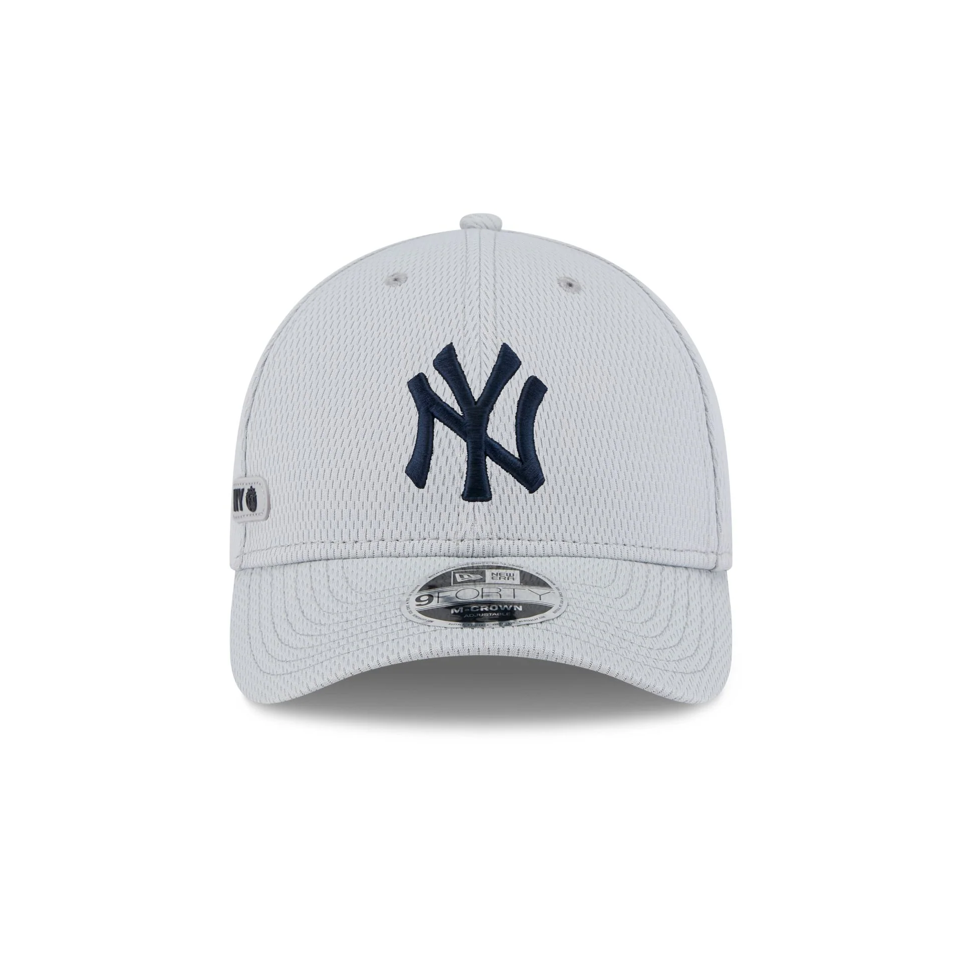 New York Yankees 2025 Clubhouse Gray Kids 9FORTY M-Crown Snapback Hat