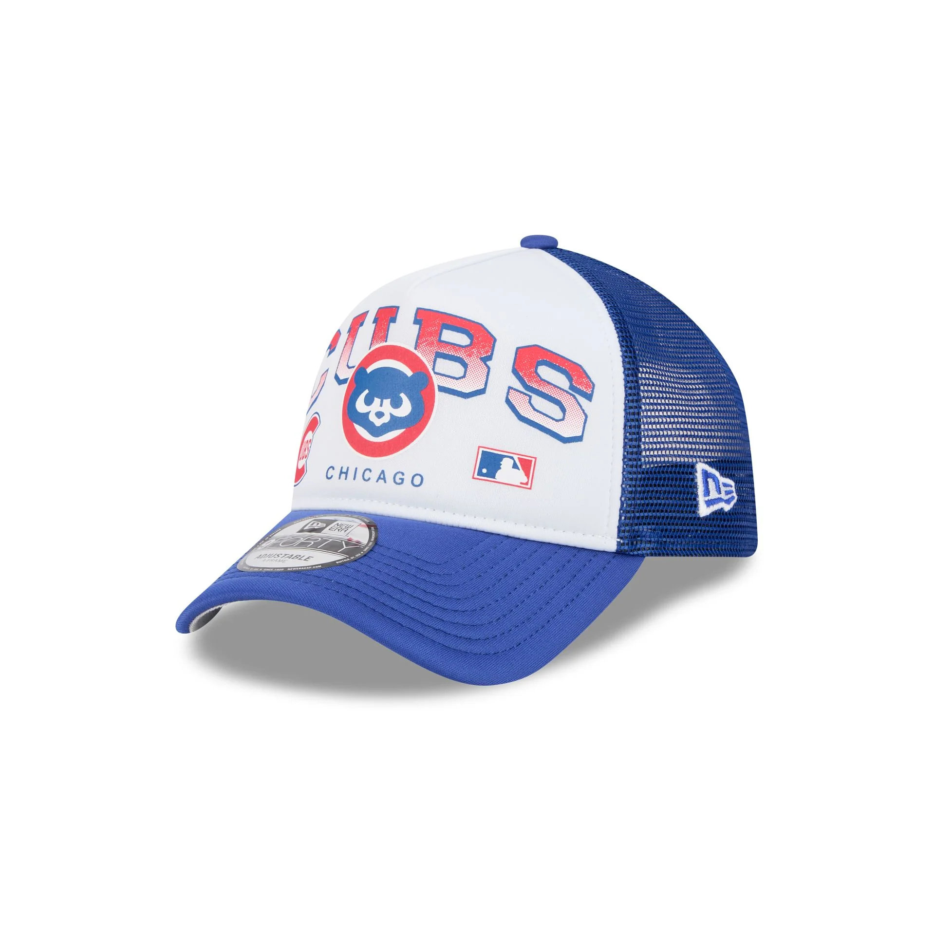 Chicago Cubs Sport Classics 9FORTY A-Frame Trucker Hat