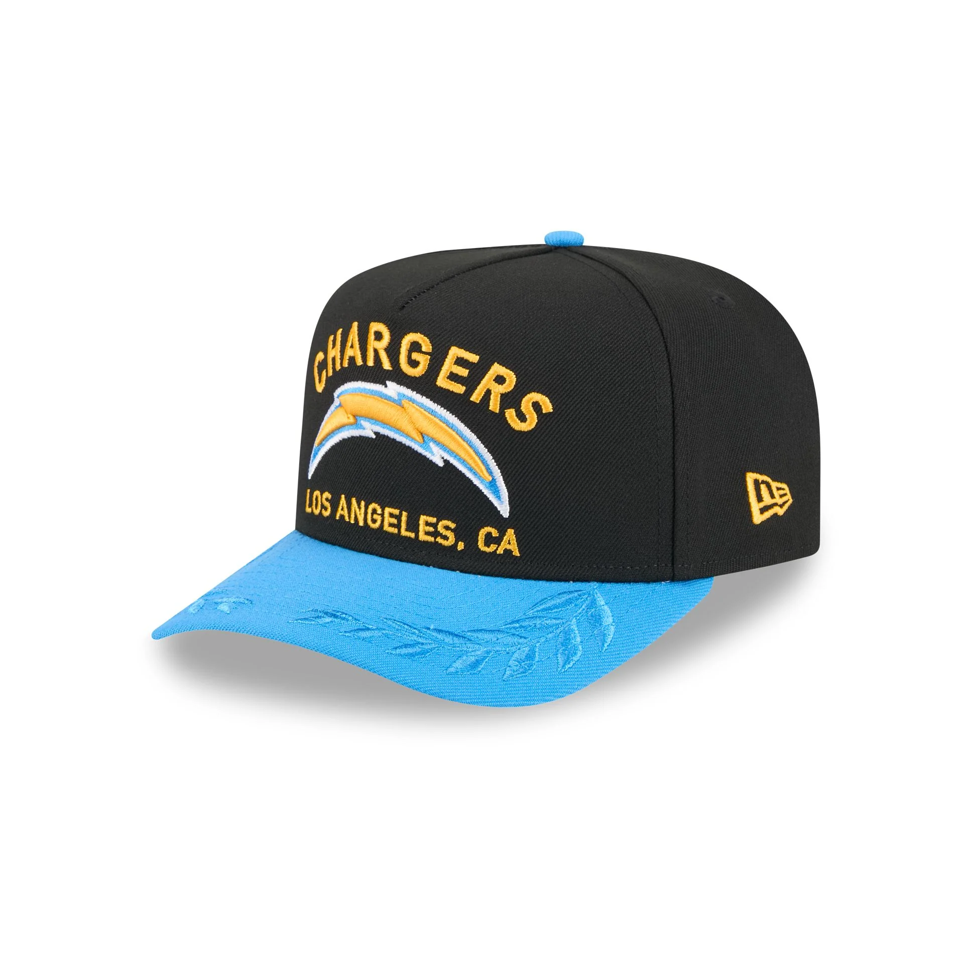 Los Angeles Chargers 2025 Draft 9FIFTY A-Frame Snapback Hat